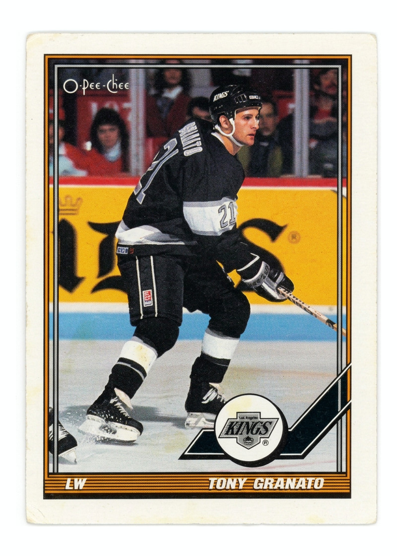 Tony Granato 88 1991-92 O-Pee-Chee Hockey 1991 EN (Raw - Near Mint)