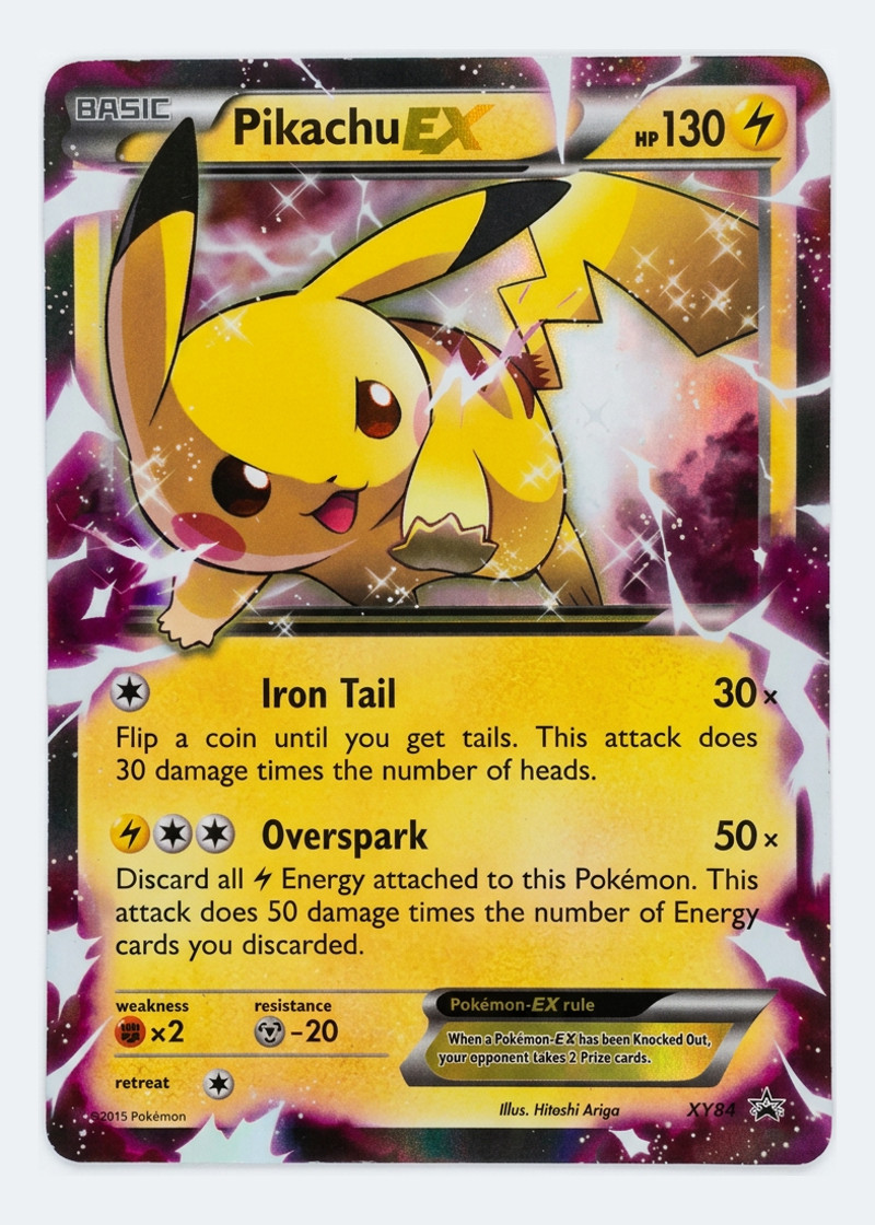 Pikachu-EX XY84 XY Black Star Promos 2013 - Promo Holofoil EN (Raw - Near Mint)
