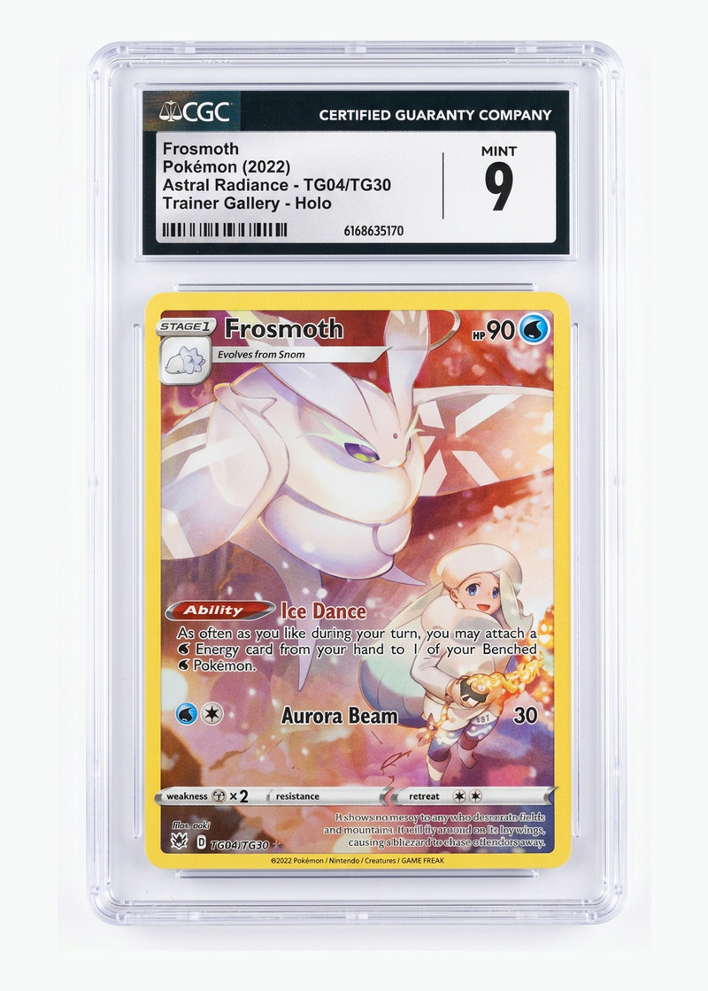 Frosmoth TG04/TG30 Astral Radiance Trainer Gallery 2022 - Trainer Gallery Rare Holo Holofoil EN (CGC 9 MINT)
