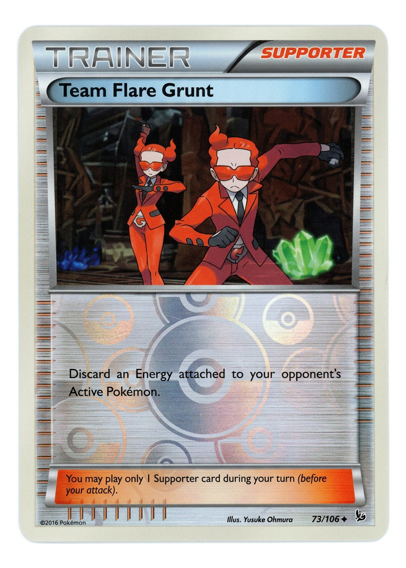 Team Flare Grunt 59 2013 Collection X Checklist 2013 EN (Raw - Near Mint)