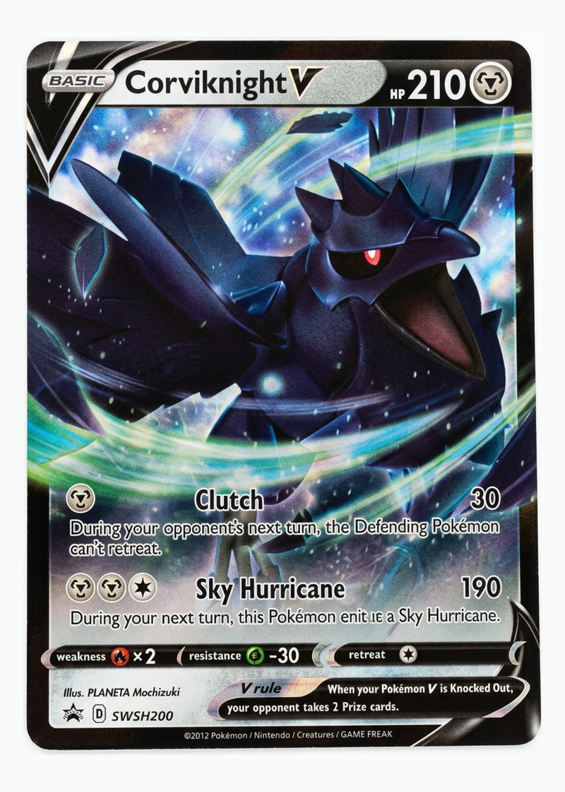 Corviknight V SWSH200 SWSH Black Star Promos 2019 - Promo Holofoil EN (Raw - Near Mint)