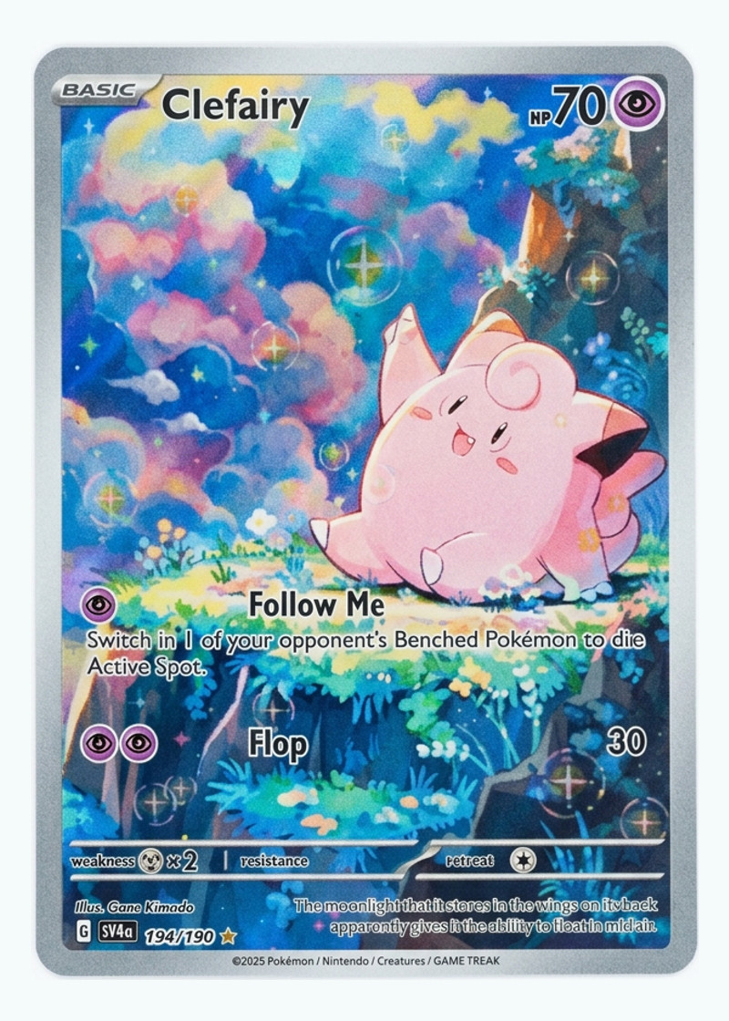 Clefairy 094/088 Perfect Order 2026 - Illustration Rare Holofoil EN (Raw - Near Mint)