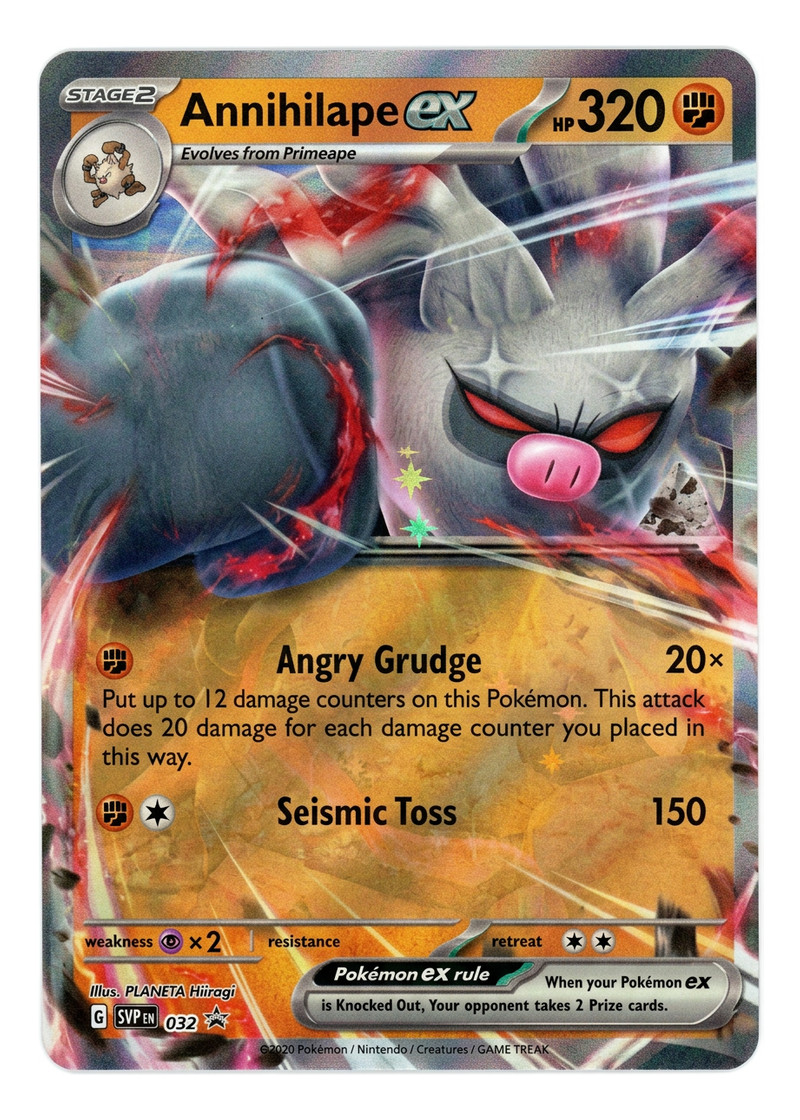 Annihilape ex 32 Scarlet & Violet Black Star Promos 2023 - Promo Holofoil EN (Not-Raw - MGC 10 Mint)