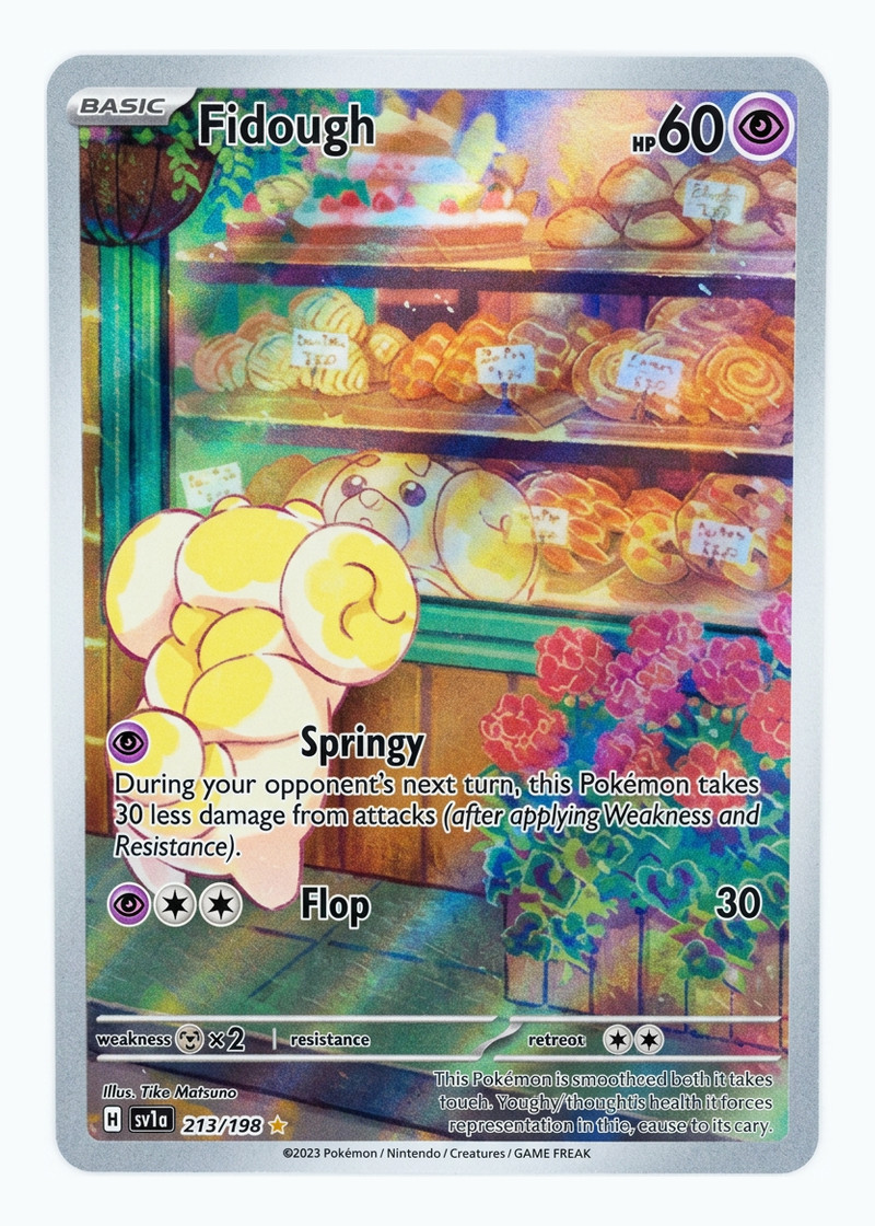 Fidough 213/198 Scarlet & Violet 2023 - Illustration Rare Holofoil EN (Raw - Near Mint)