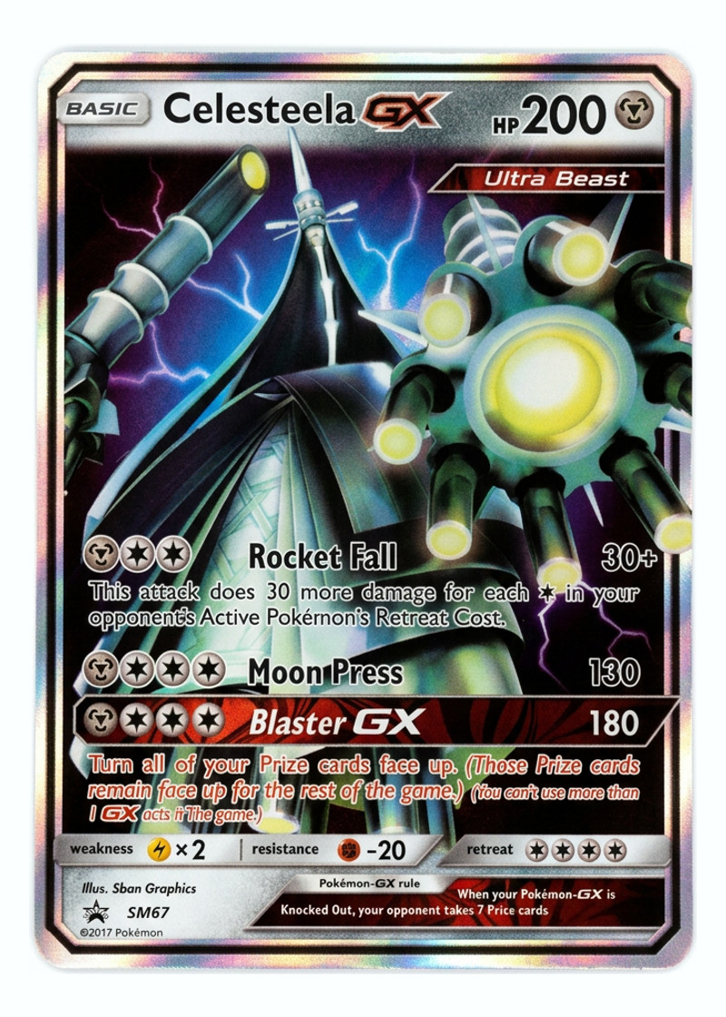 Celesteela-GX SM67 SM Black Star Promos 2017 - Promo Holofoil EN (Raw - Near Mint)