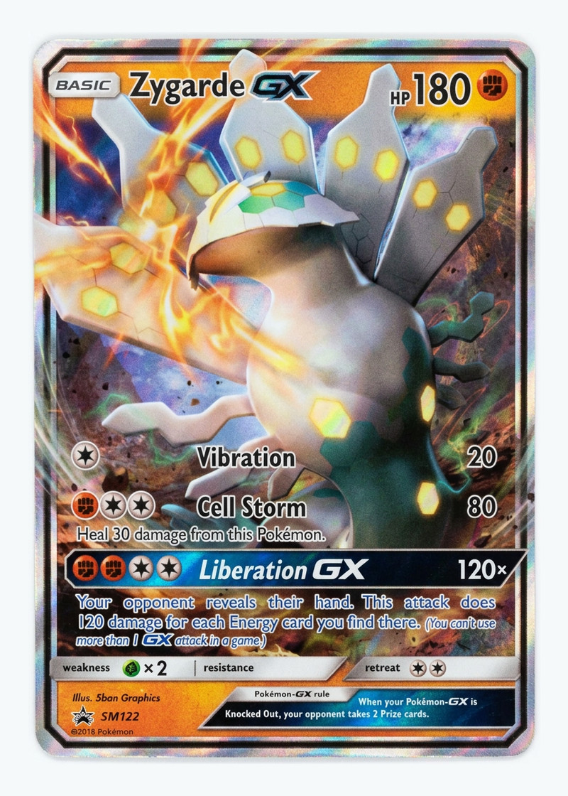 Zygarde-GX SM122 SM Black Star Promos 2017 - Promo Holofoil EN (Raw - Near Mint)