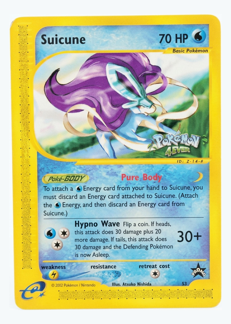 Suicune 53 Wizards Black Star Promos 1999 - Promo EN (Raw - Moderately Played)