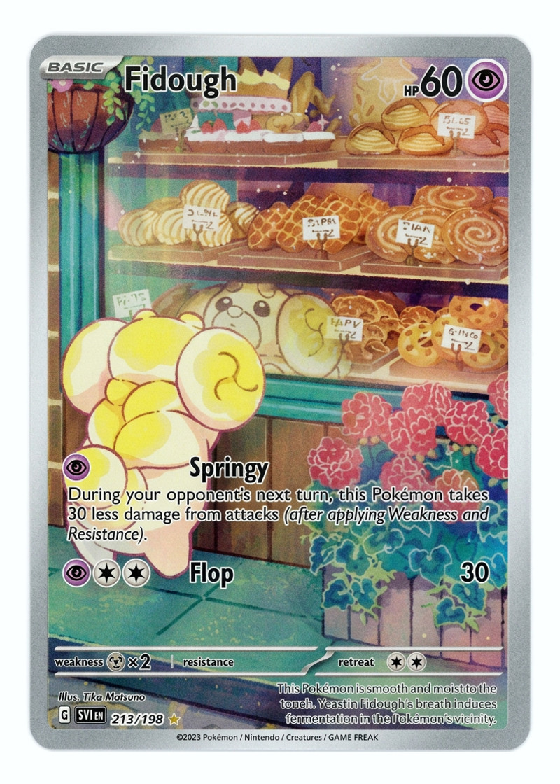 Fidough 213/198 Scarlet & Violet 2023 - Illustration Rare Holofoil EN (Raw - Near Mint)