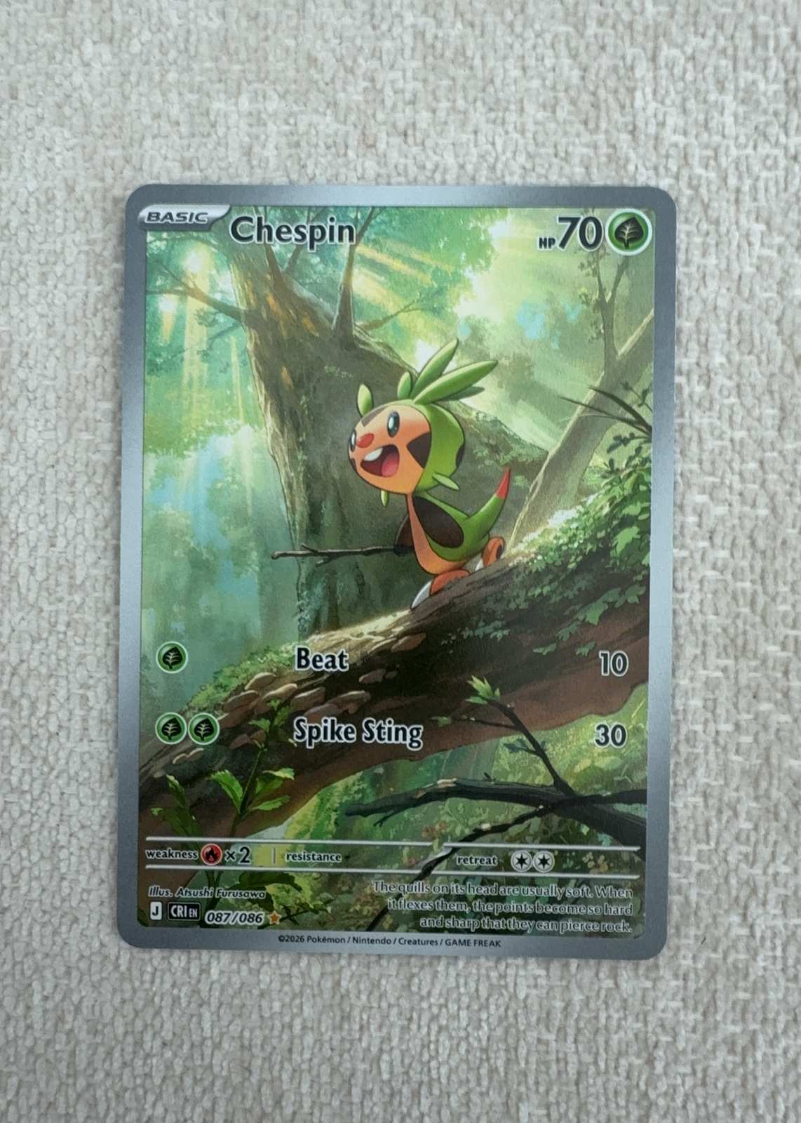 Chespin — seller photo