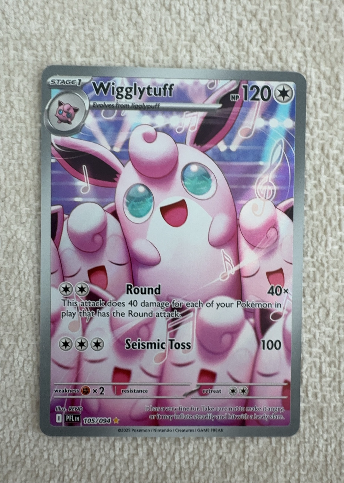 Wigglytuff — seller photo