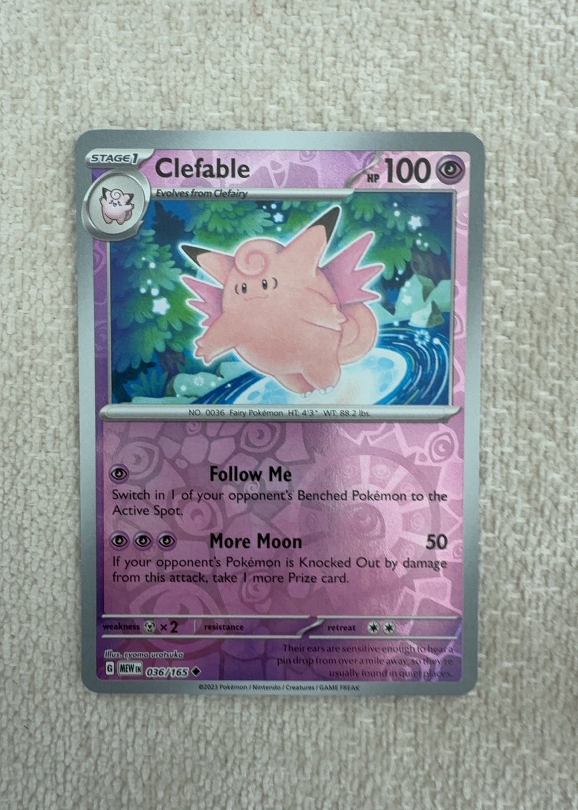 Clefable — seller photo