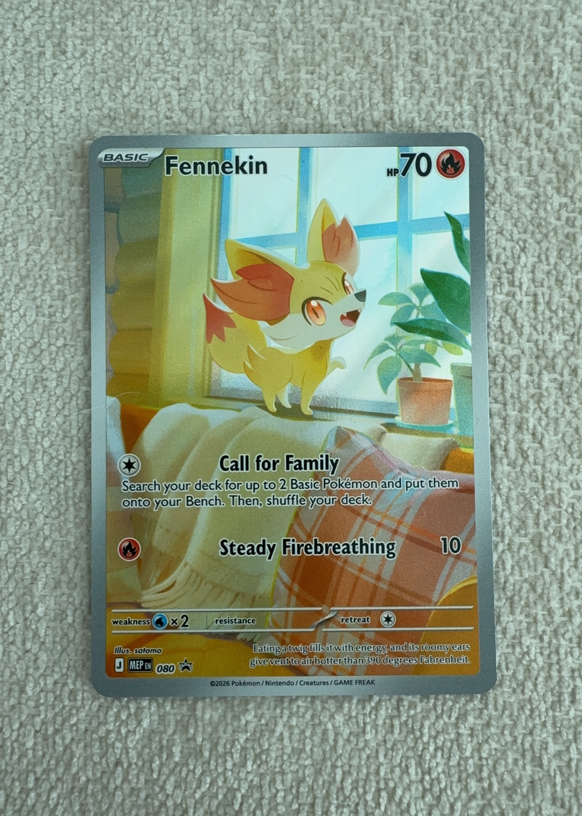 Fennekin — seller photo
