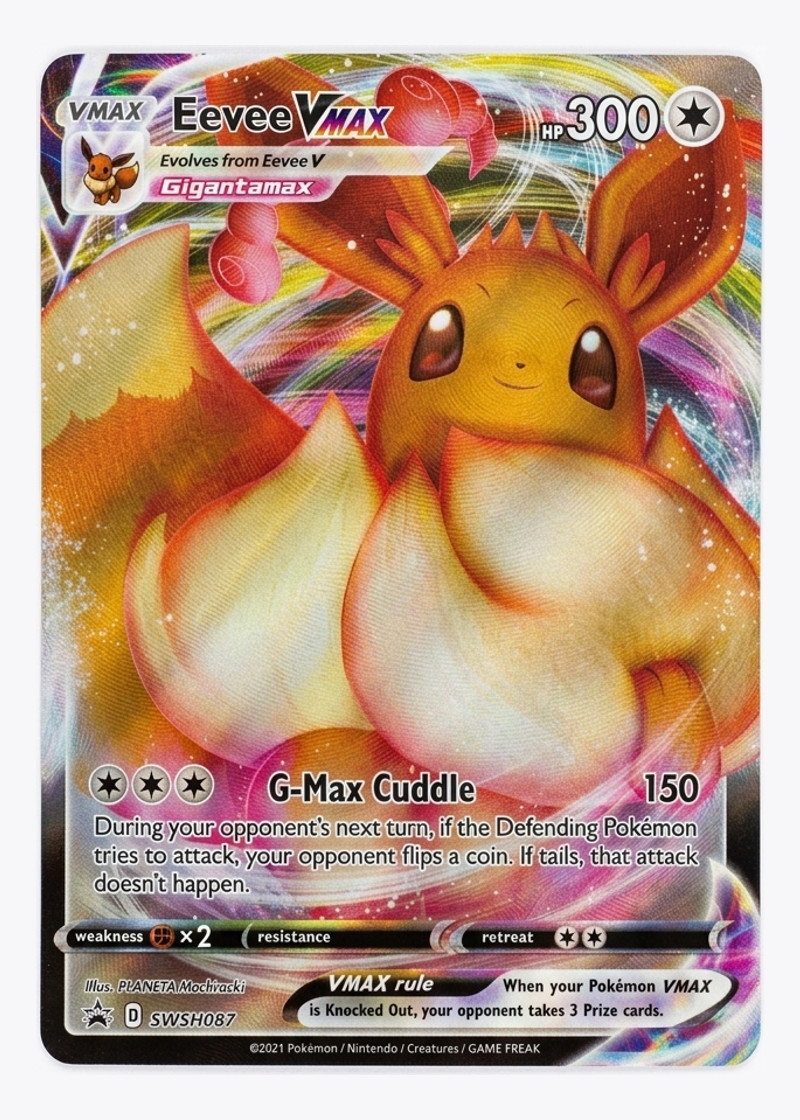 Eevee VMAX SWSH087 SWSH Black Star Promos 2019 - Promo Holofoil EN (Raw - Near Mint)