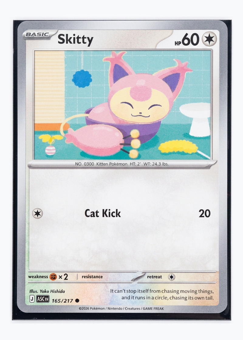 Skitty 165/217 Ascended Heroes 2026 - Common EN (Raw - Near Mint)
