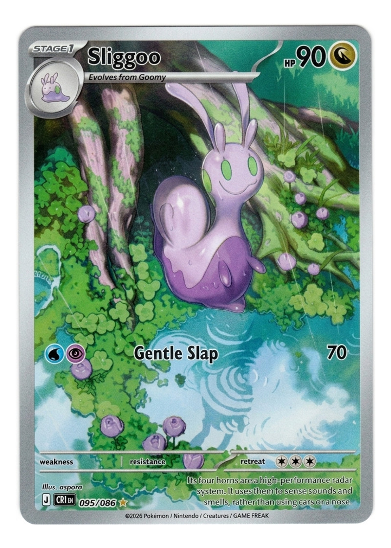 Sliggoo 095/086 Chaos Rising 2026 - Illustration Rare Holofoil EN (Raw - Near Mint)