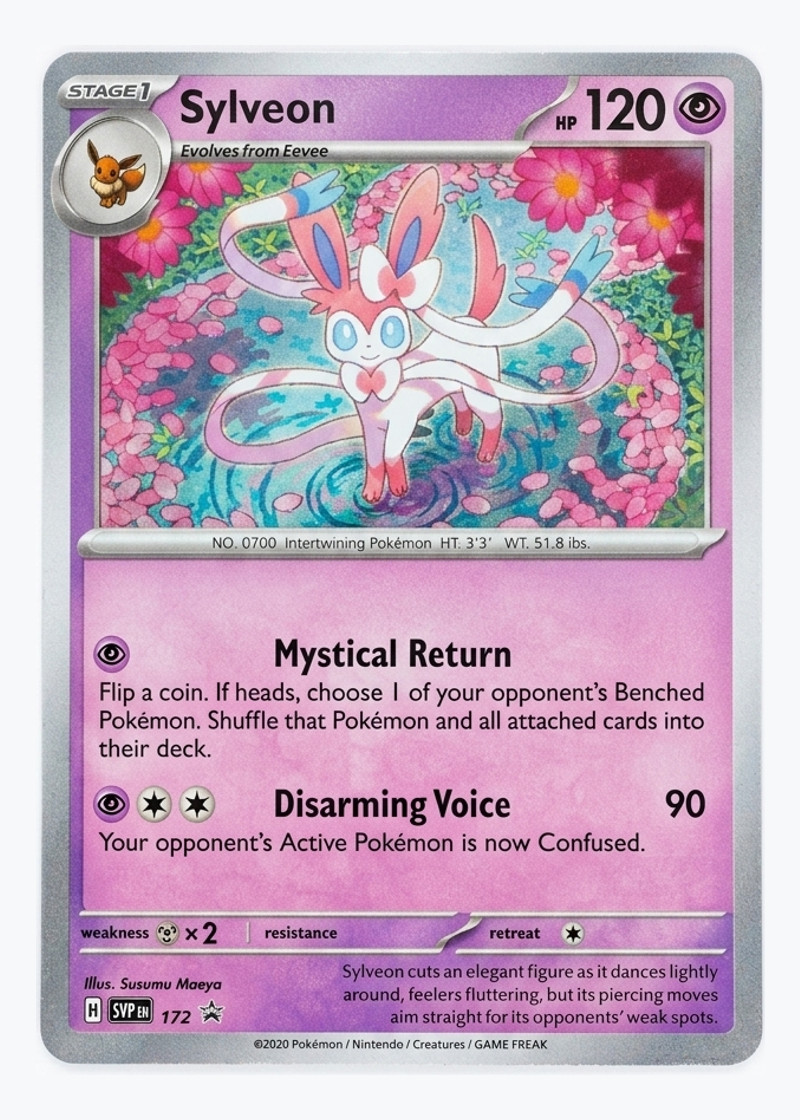 Sylveon 172 Scarlet & Violet Black Star Promos 2023 - Promo Holofoil EN (Raw - Near Mint)