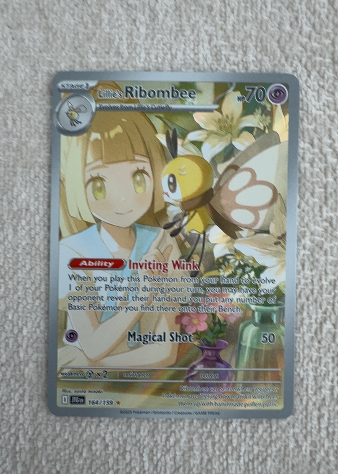 Lillie's Ribombee — seller photo