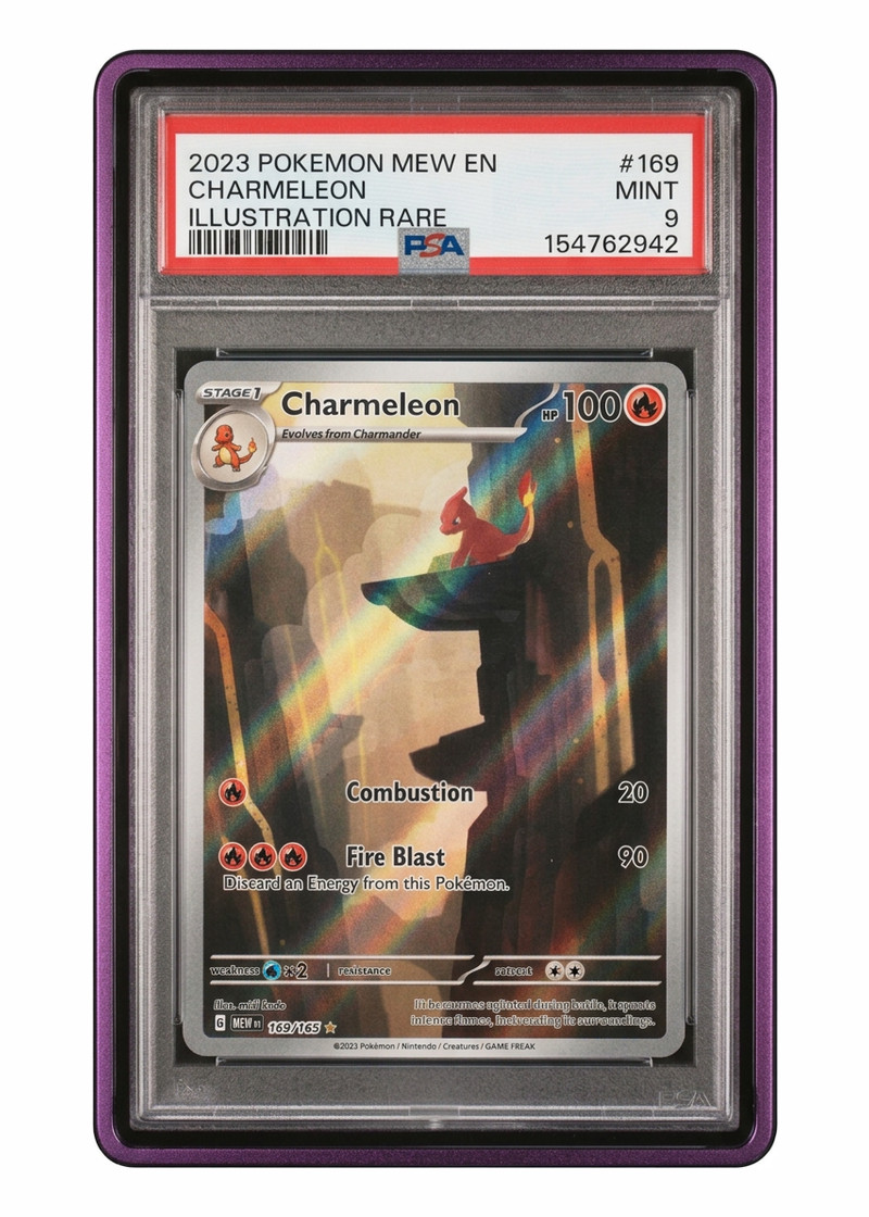 Charmeleon 169/165 151 2023 - Illustration Rare Holofoil EN (PSA 9 MINT)