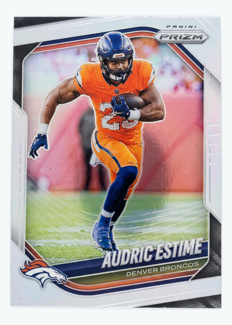 Audric Estime 226 2025 Panini Prizm No Huddle Football 2025 - White EN (Raw - Near Mint)