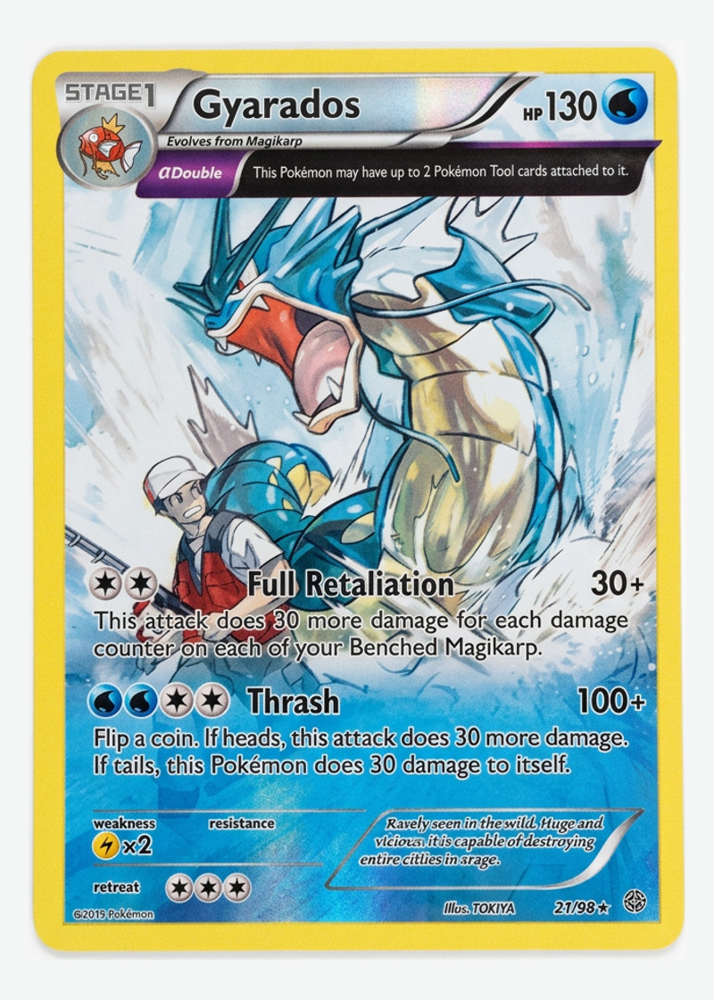 Gyarados 21/98 Ancient Origins 2015 - Rare Holo EN (Raw - Near Mint)