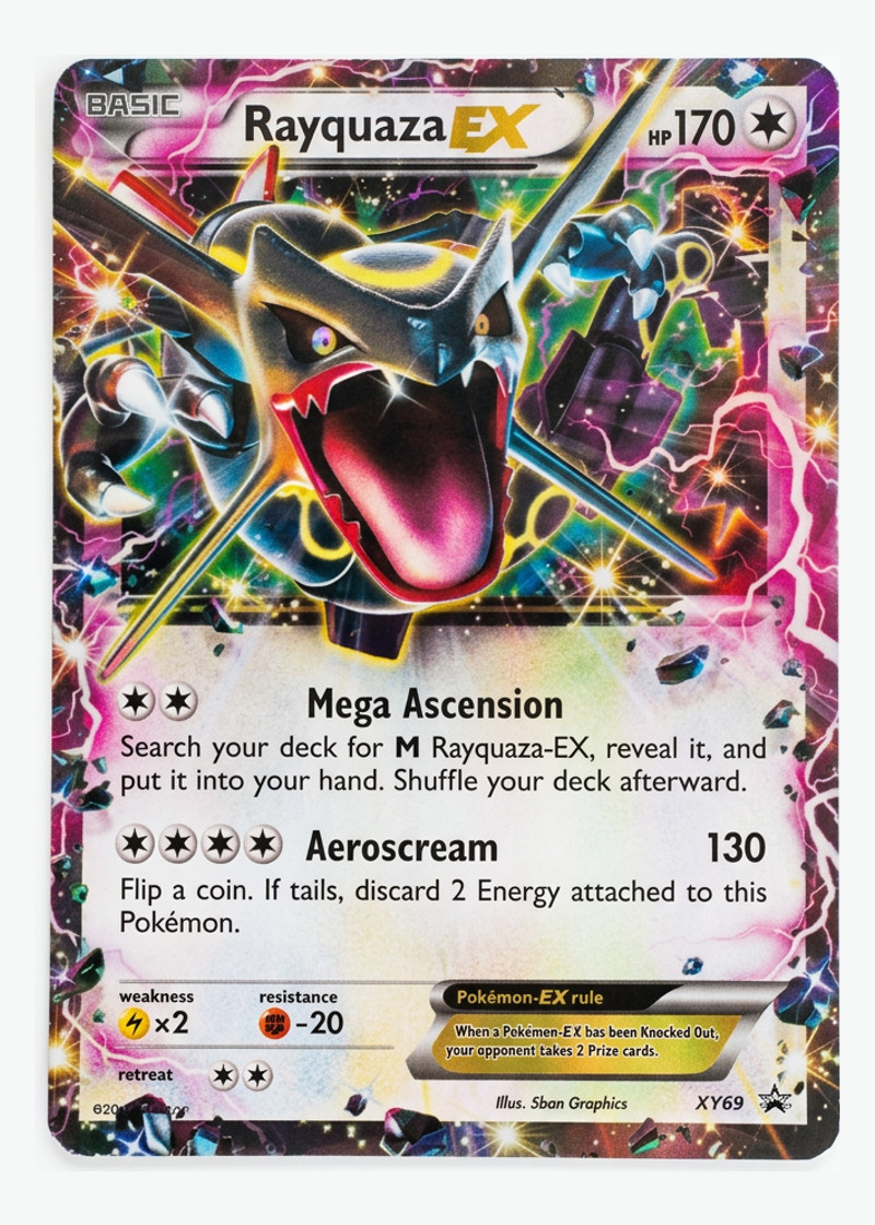 Rayquaza-EX XY69 XY Black Star Promos 2013 - Promo Jumbo EN (Raw - Near Mint)