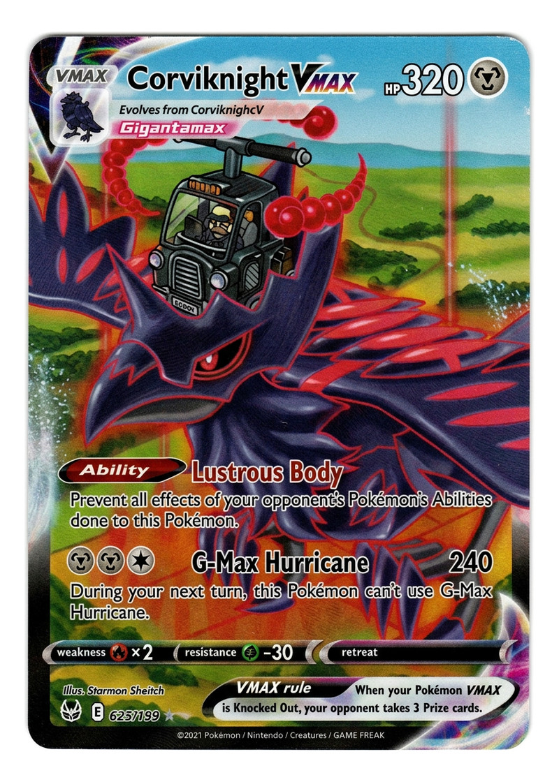 Corviknight VMAX TG19/TG30 Silver Tempest Trainer Gallery 2022 - Rare Holo VMAX Holofoil EN (Raw - Near Mint)