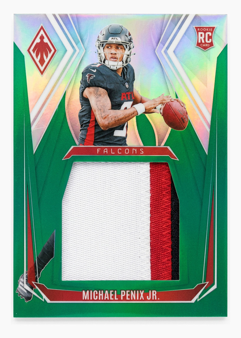 Michael Penix Jr. PP-MPJ 2024 Panini Phoenix Football Pandora Patch 2024 - Green EN (Raw - Near Mint)