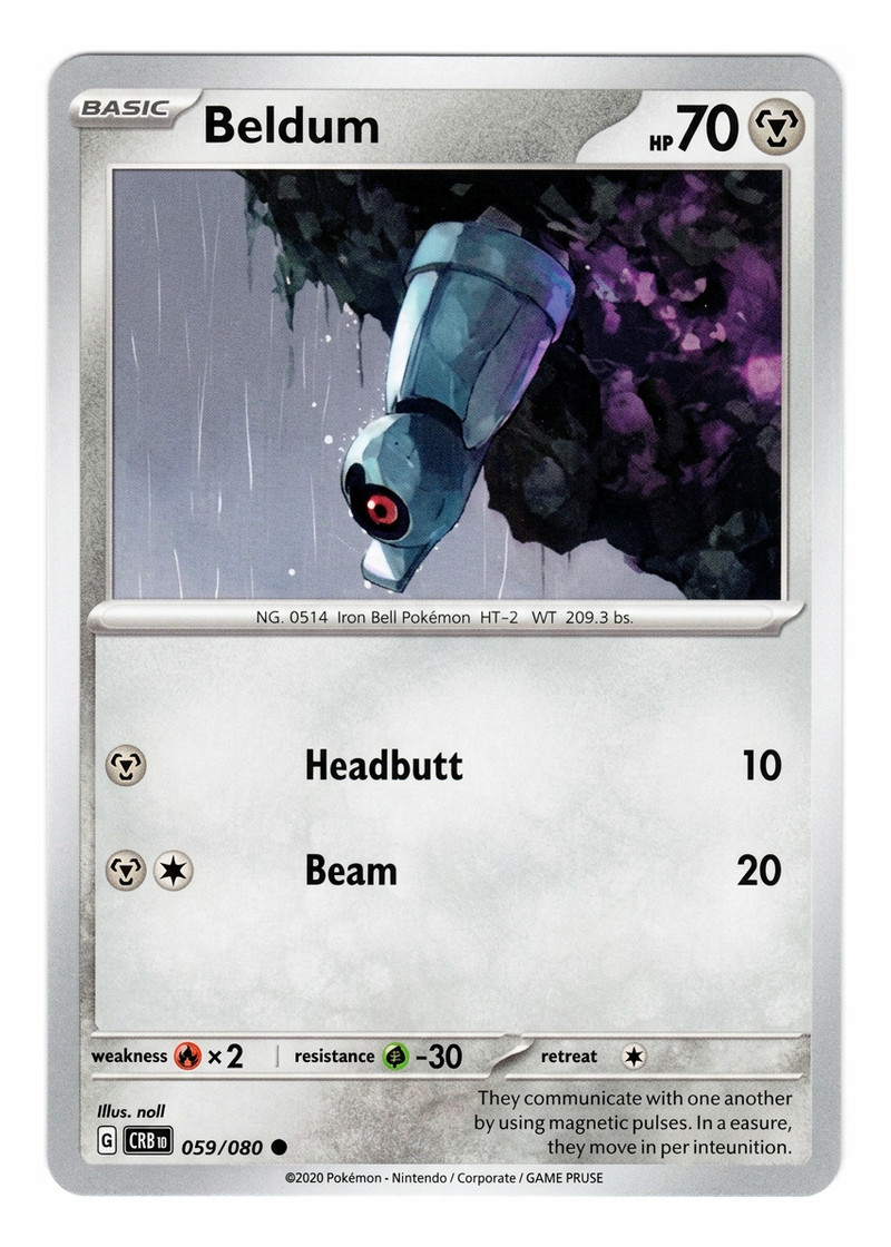 Beldum 059/086 Chaos Rising 2026 - Common EN (Raw - Near Mint)