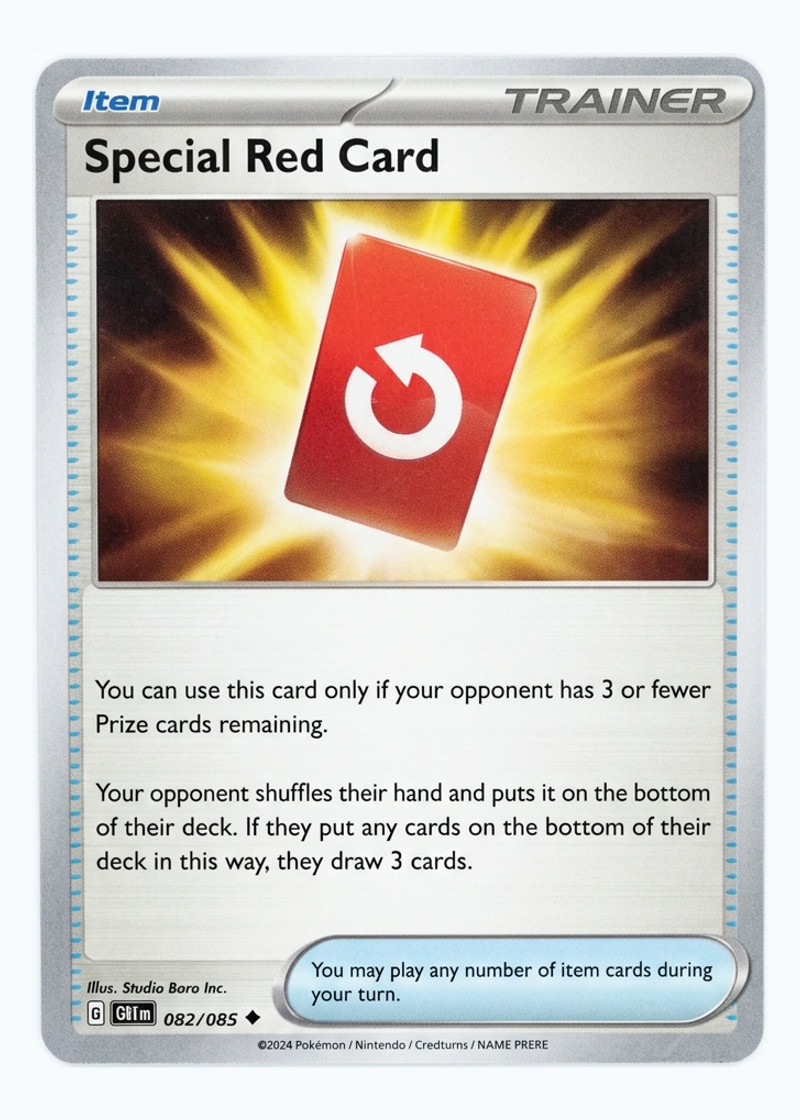 Special Red Card 082/086 Chaos Rising 2026 - Uncommon EN (Raw - Near Mint)