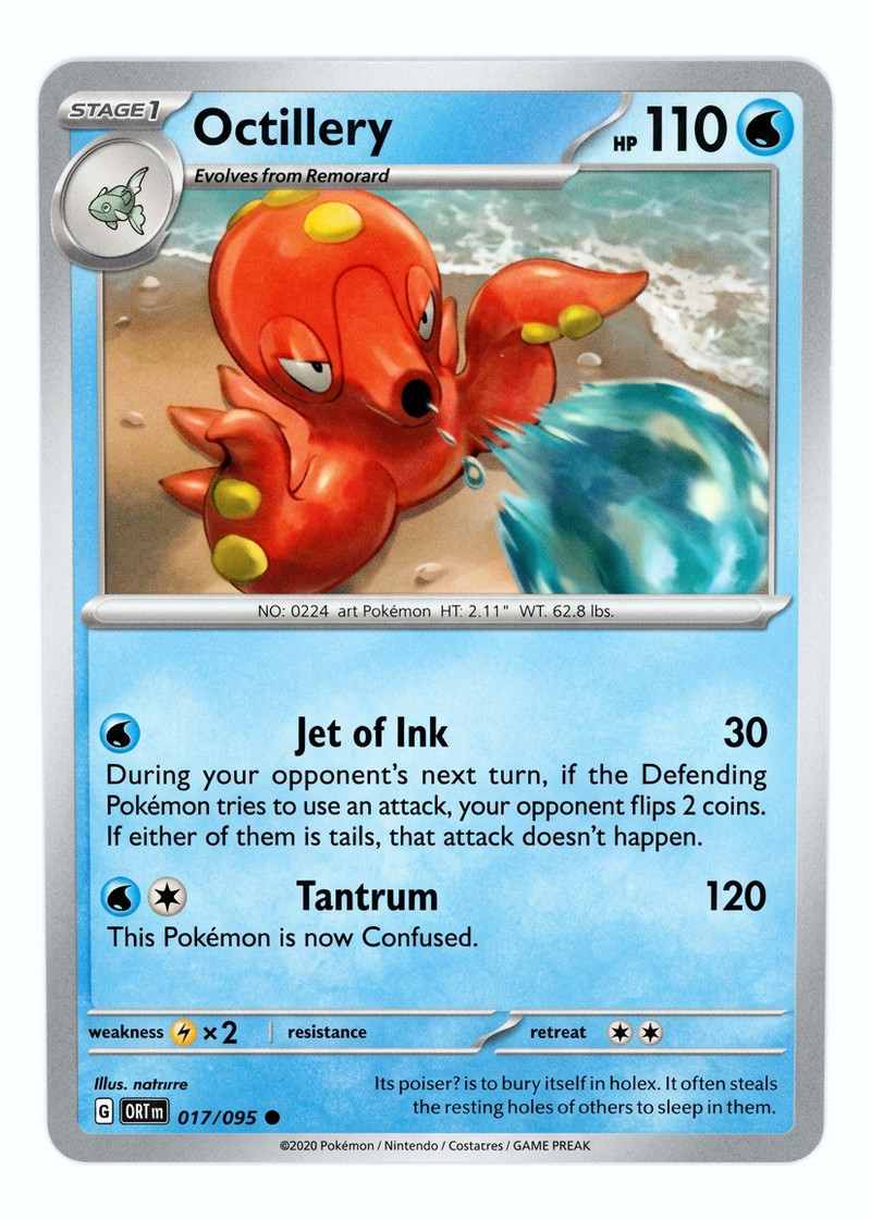 Octillery 017/086 Chaos Rising 2026 - Common EN (Raw - Near Mint)