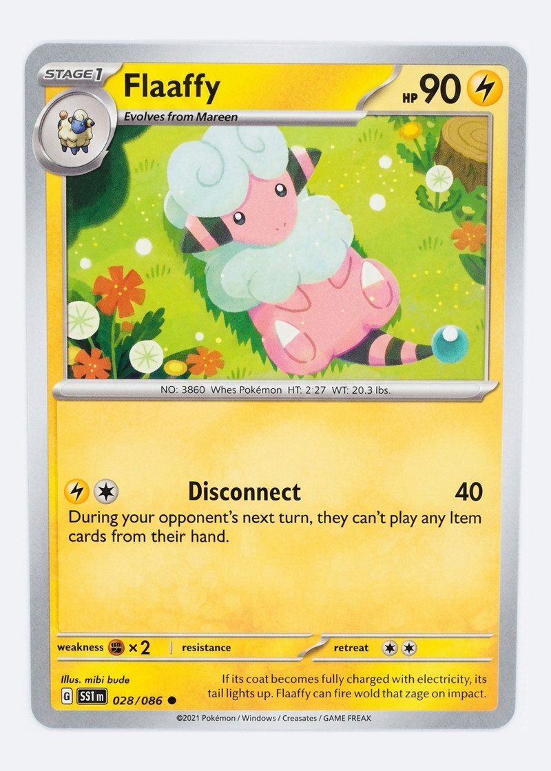 Flaaffy 028/086 Chaos Rising 2026 - Common EN (Raw - Near Mint)