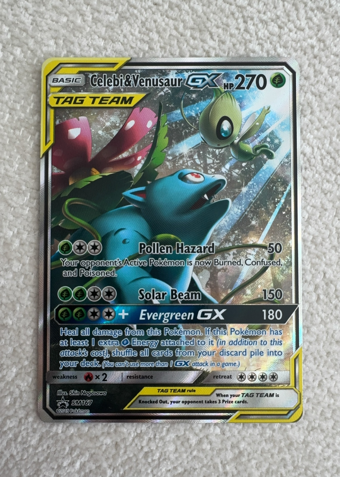 Celebi & Venusaur-GX — seller photo