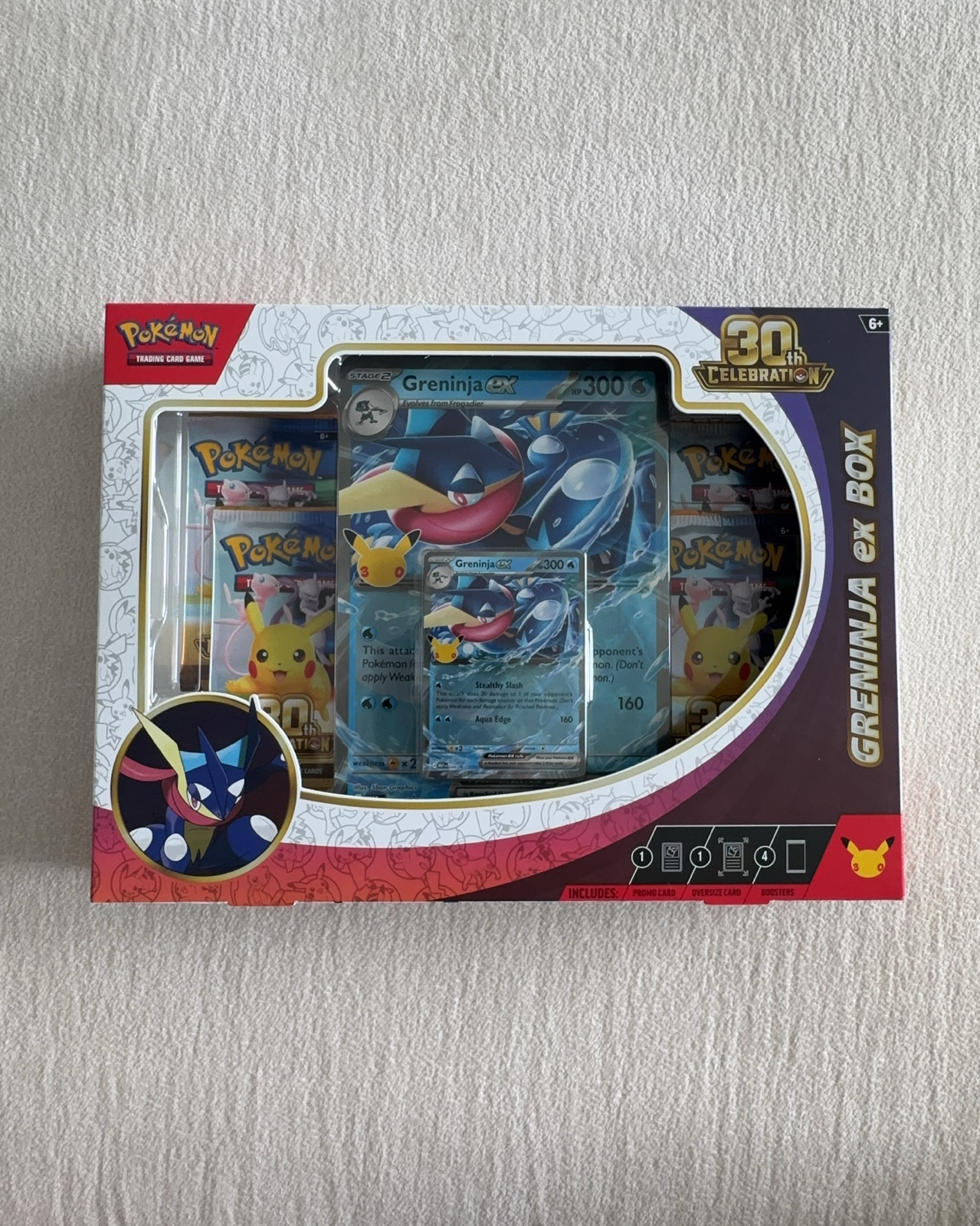 30th Celebration Greninja ex Box 2026 EN (Factory Sealed)
