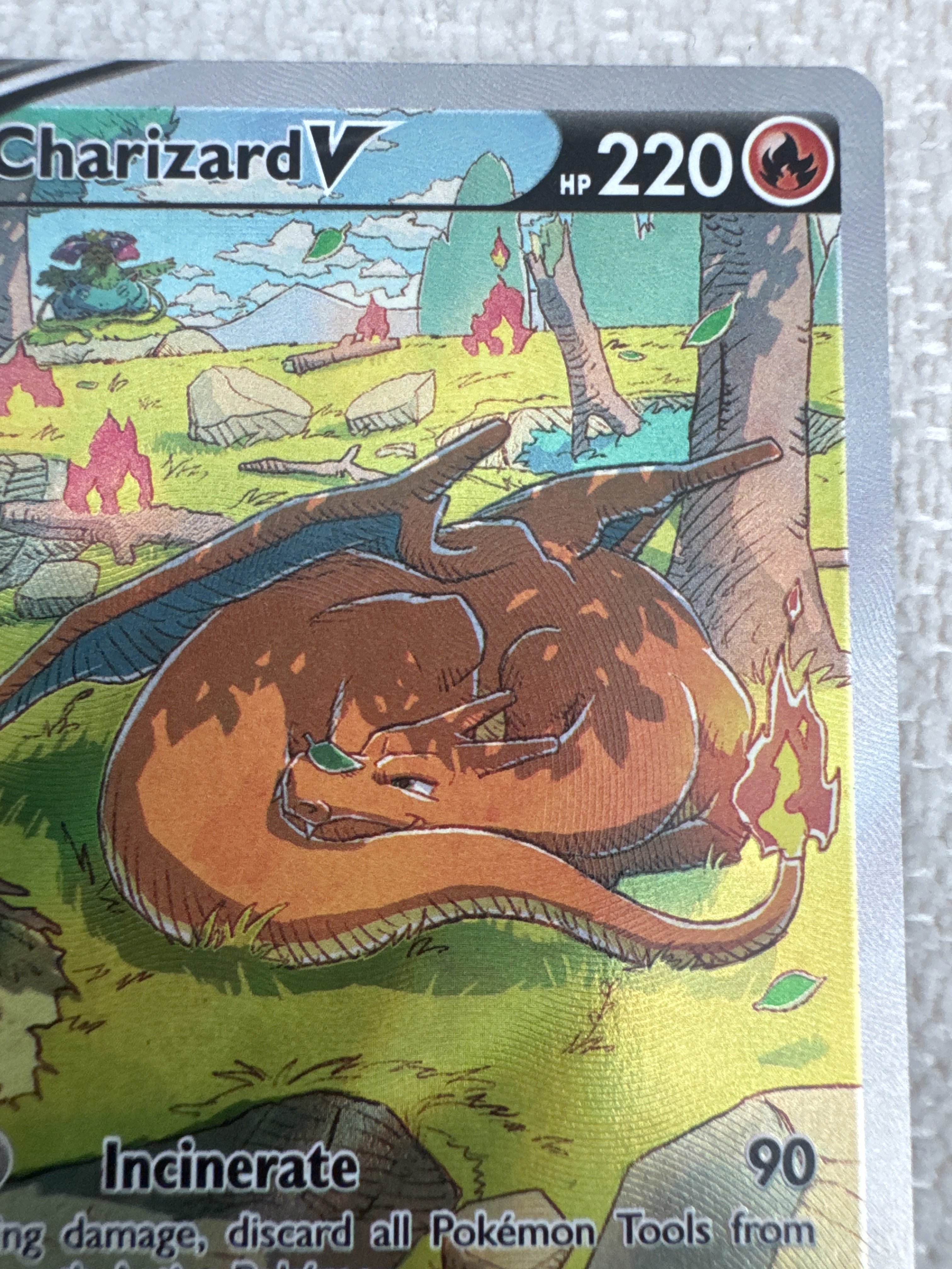 Charizard V — seller photo