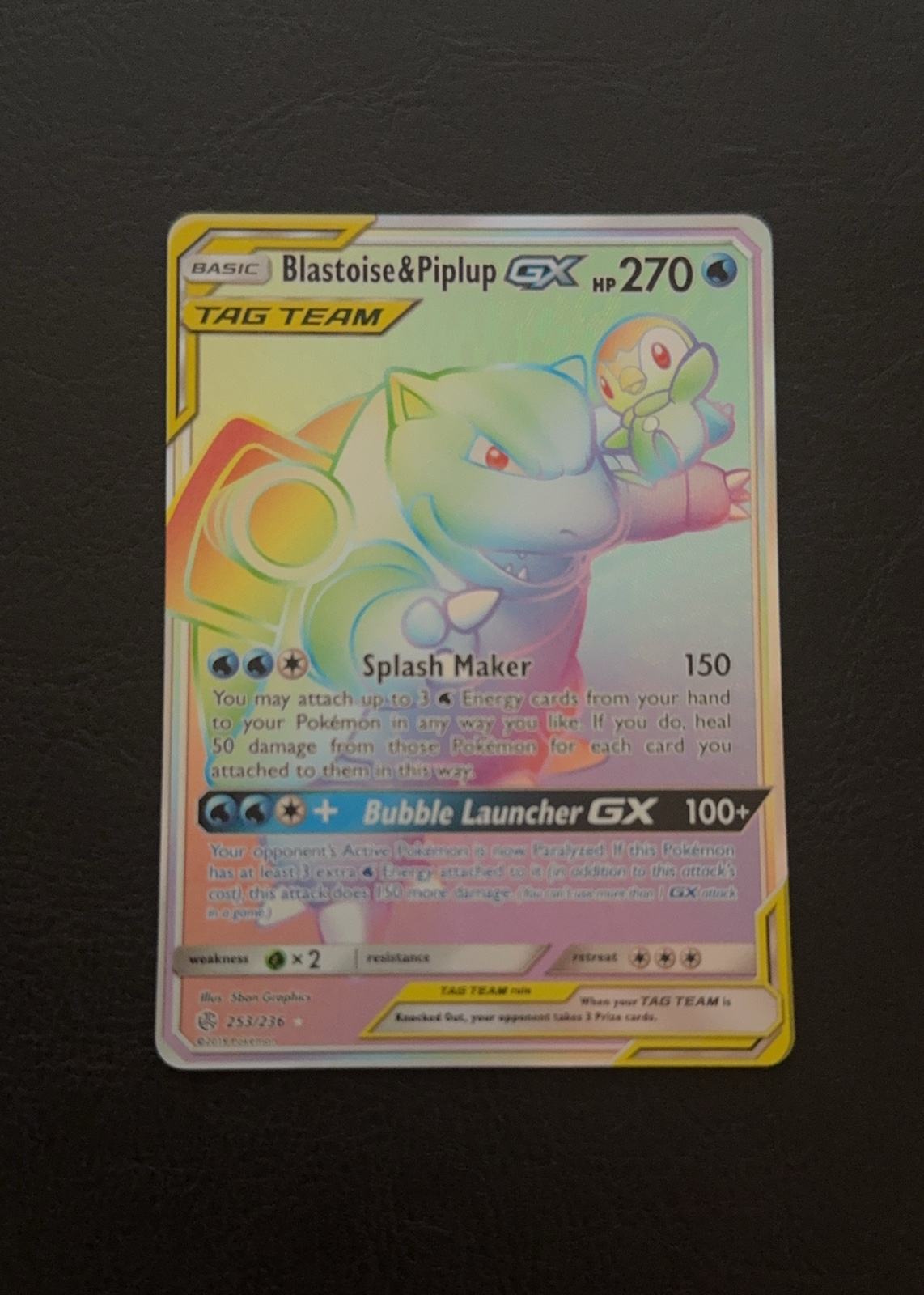 Blastoise & Piplup-GX — seller photo