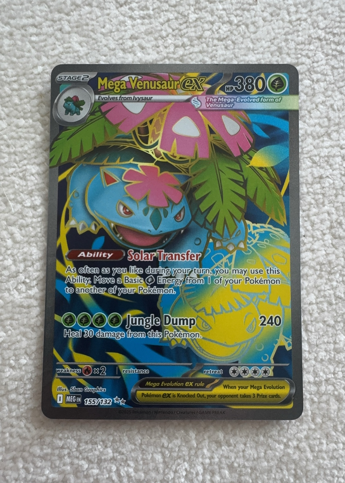 Mega Venusaur ex — seller photo