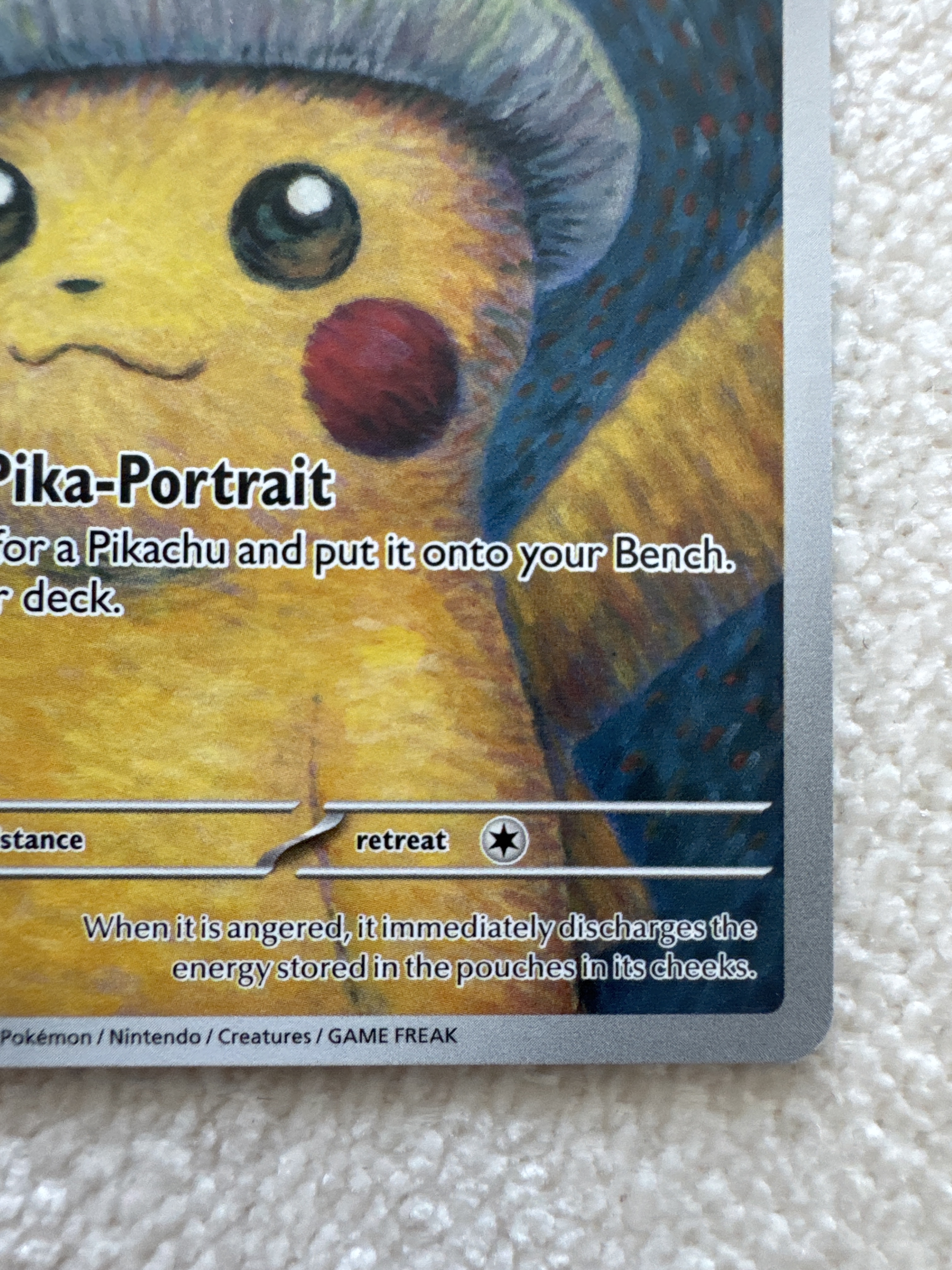 Pikachu with Grey Felt Hat — seller photo