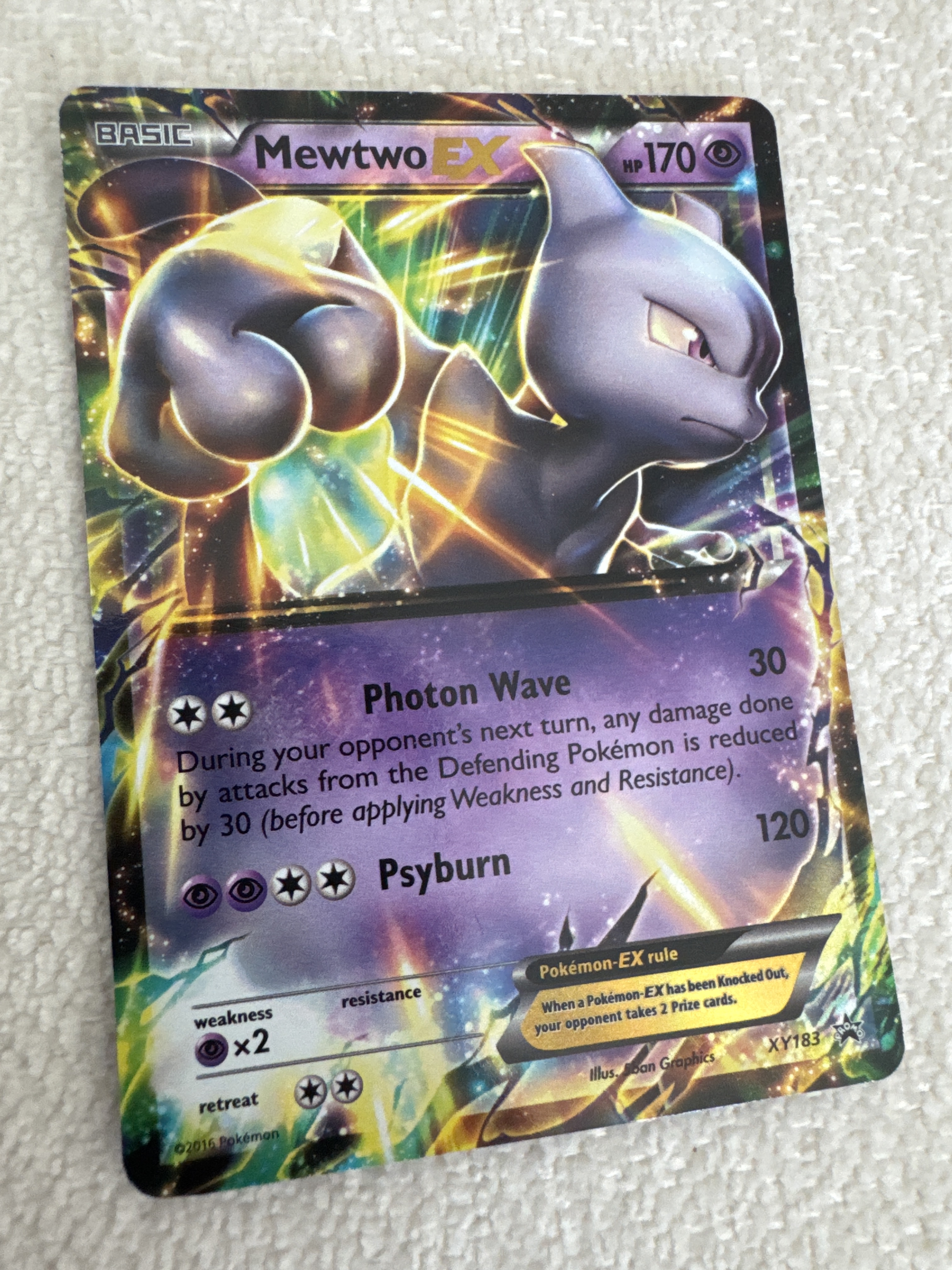 Mewtwo-EX — seller photo