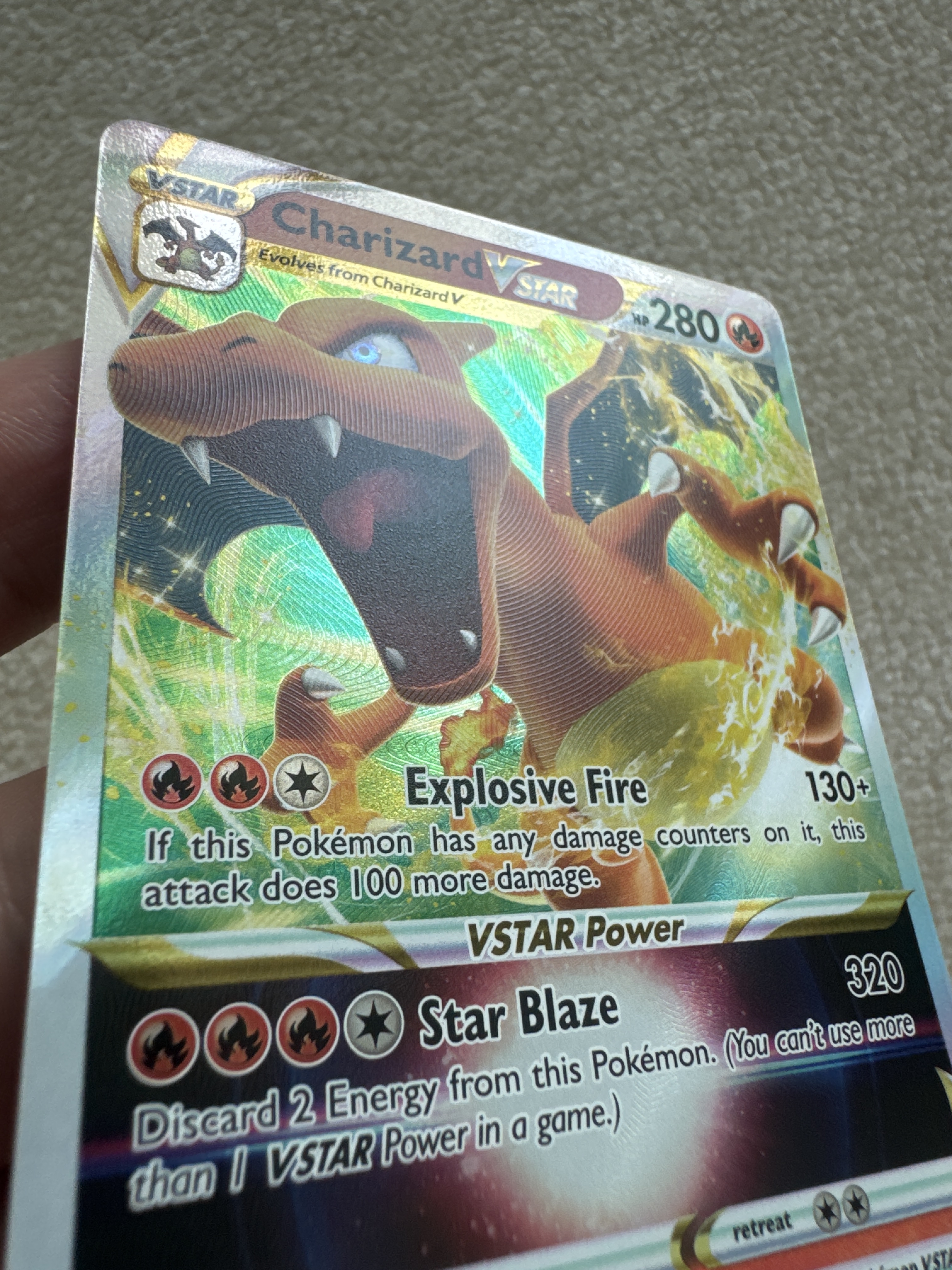 Charizard VSTAR — seller photo