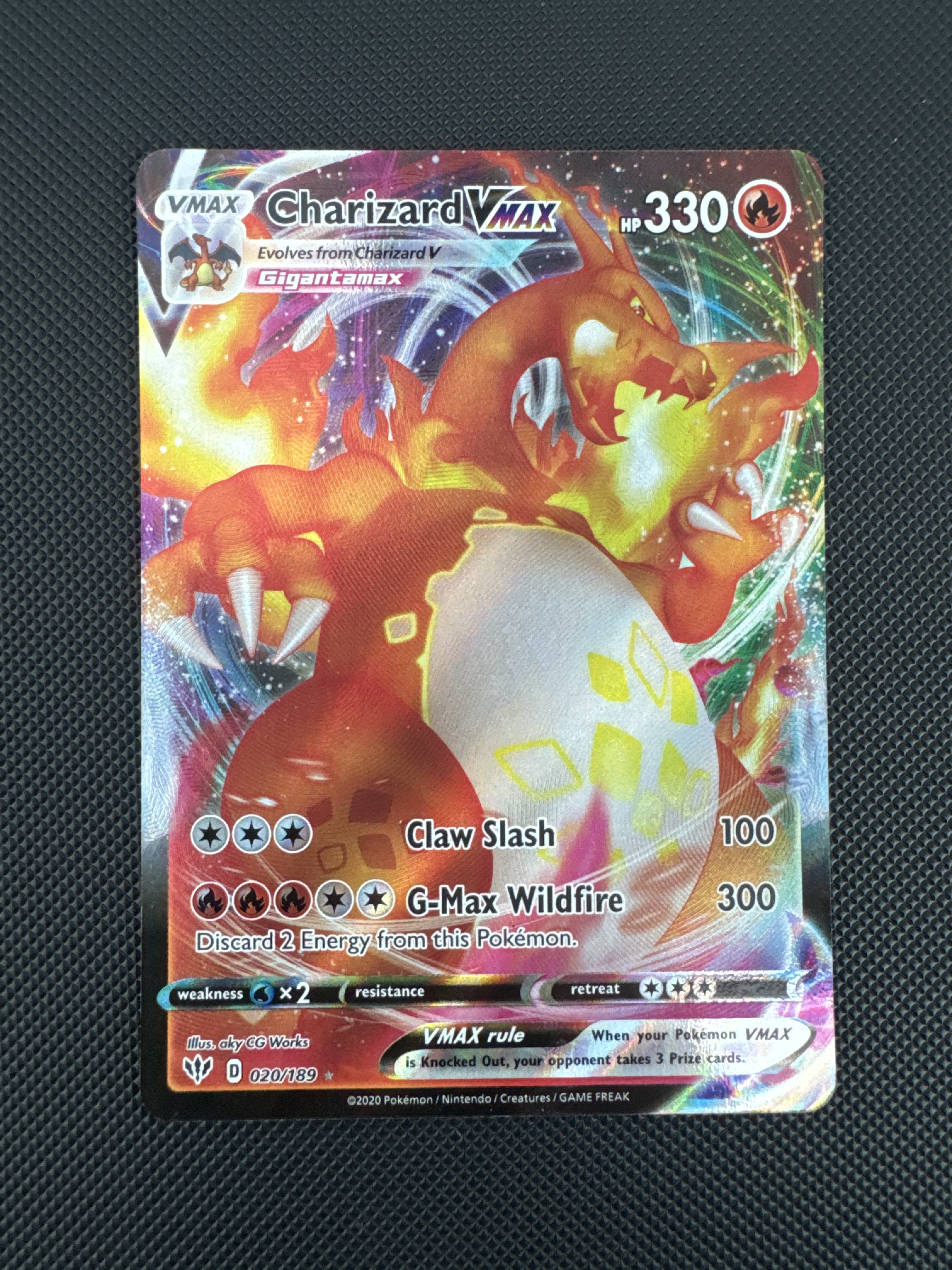 Charizard VMAX — seller photo