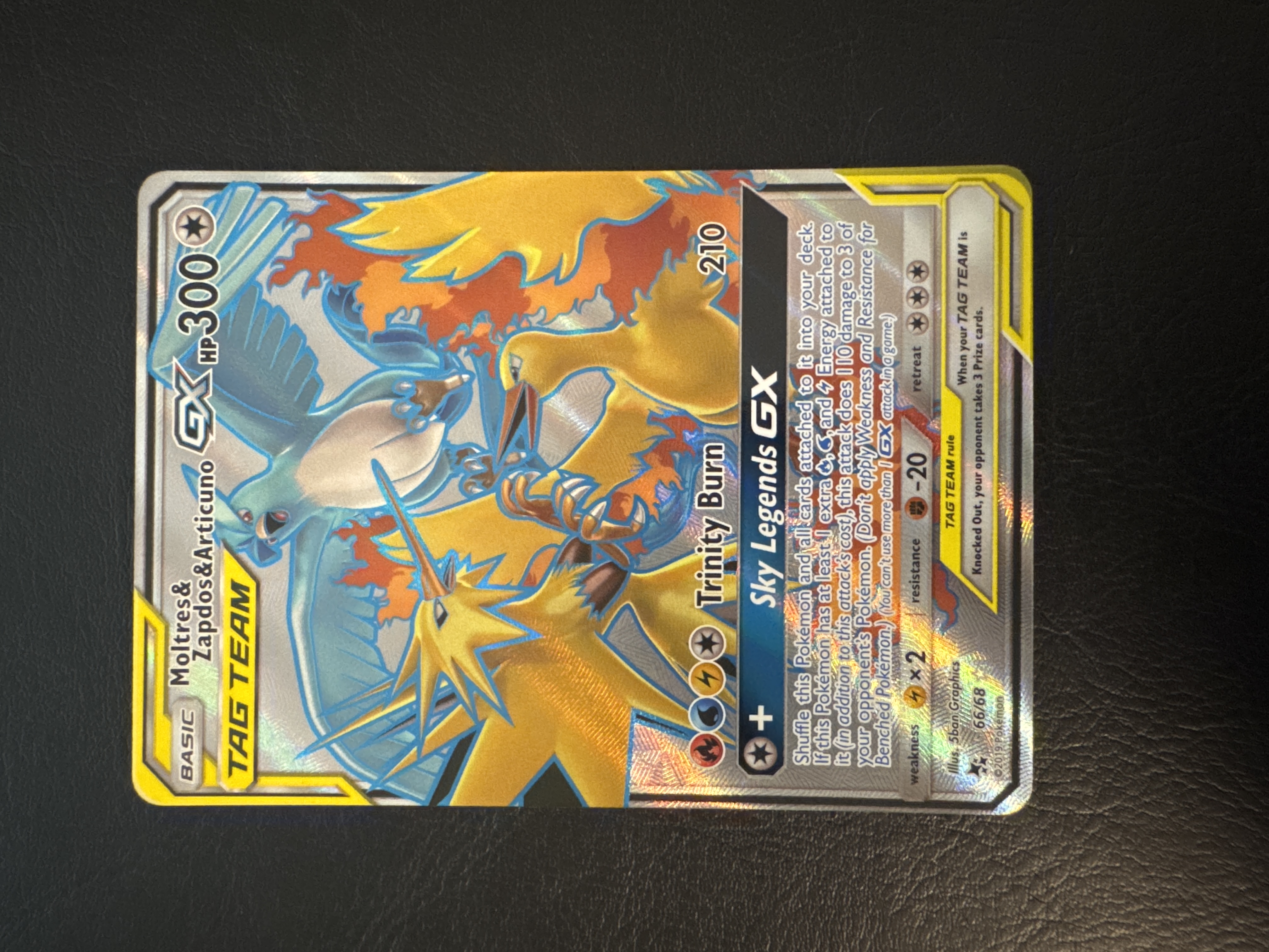 Moltres & Zapdos & Articuno-GX — seller photo