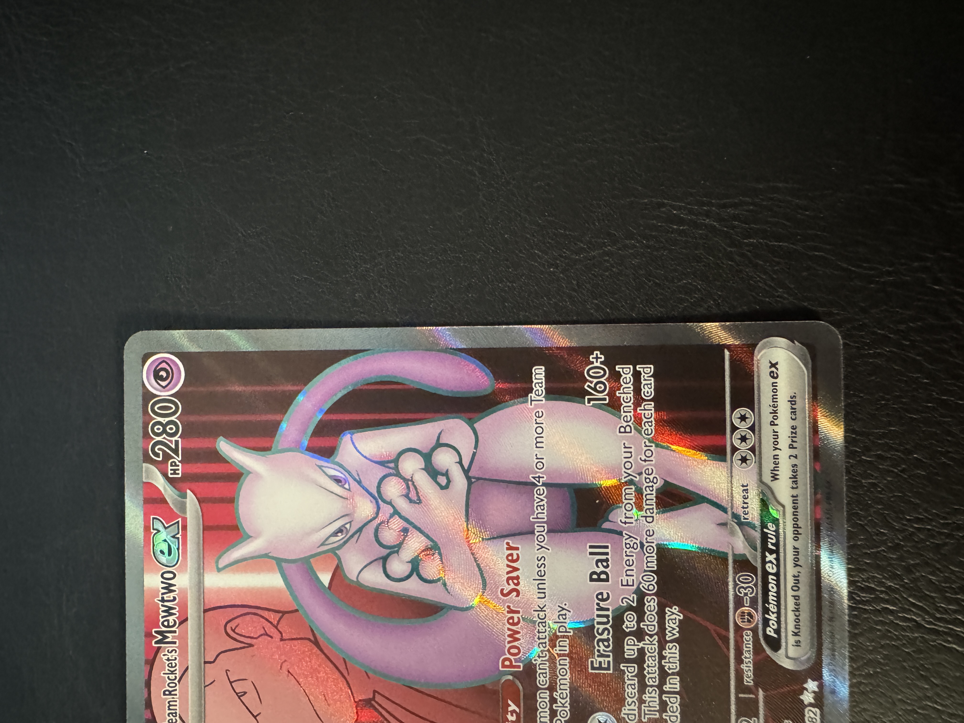 Team Rocket's Mewtwo ex — seller photo