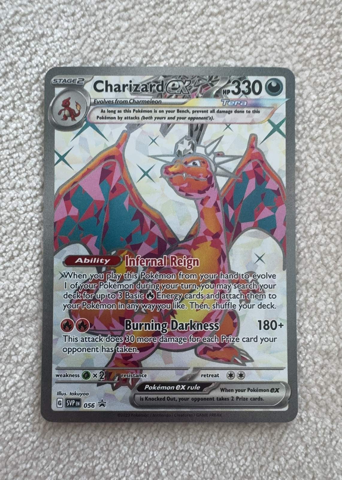 Charizard ex — seller photo