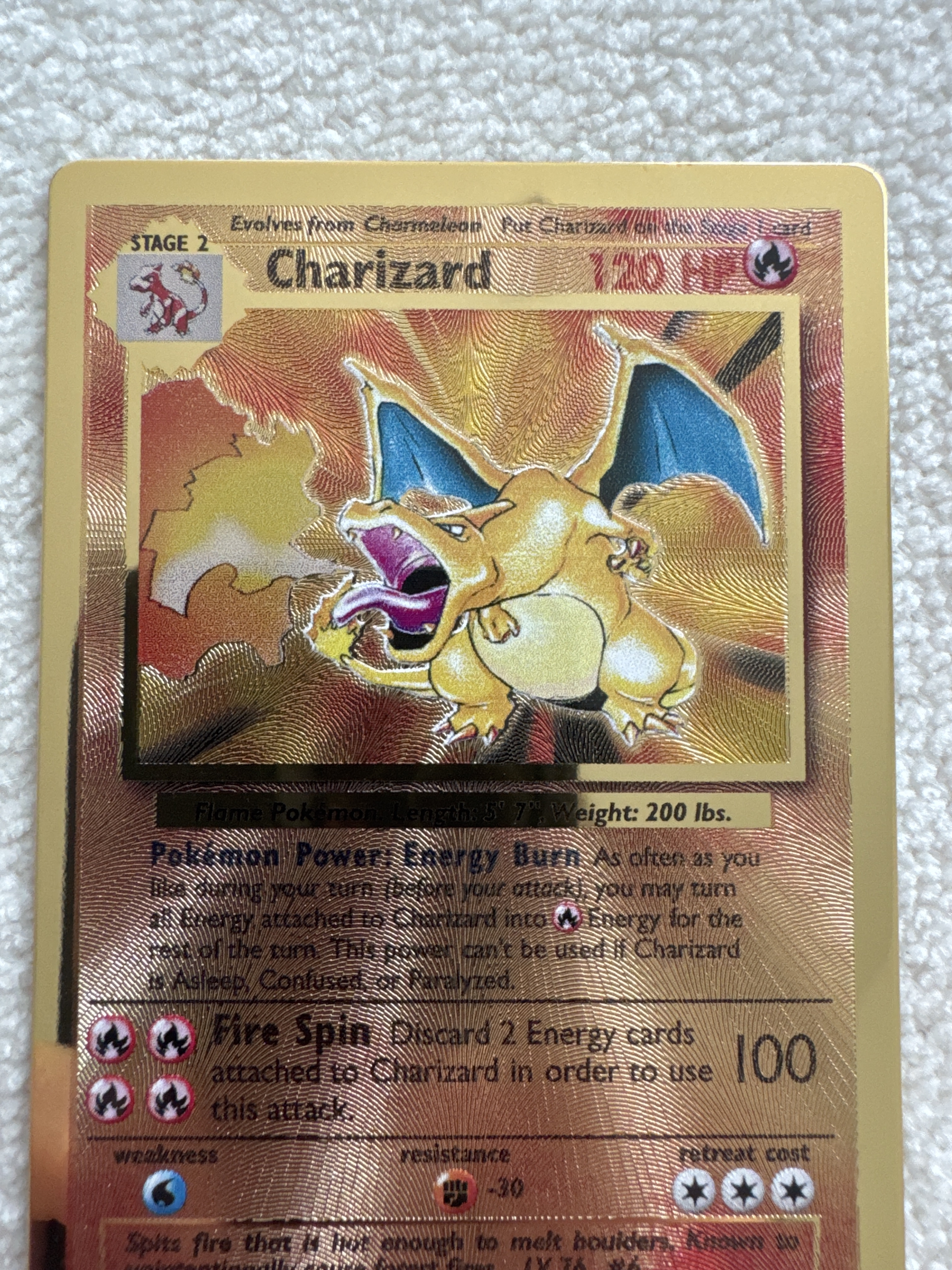 Charizard — seller photo