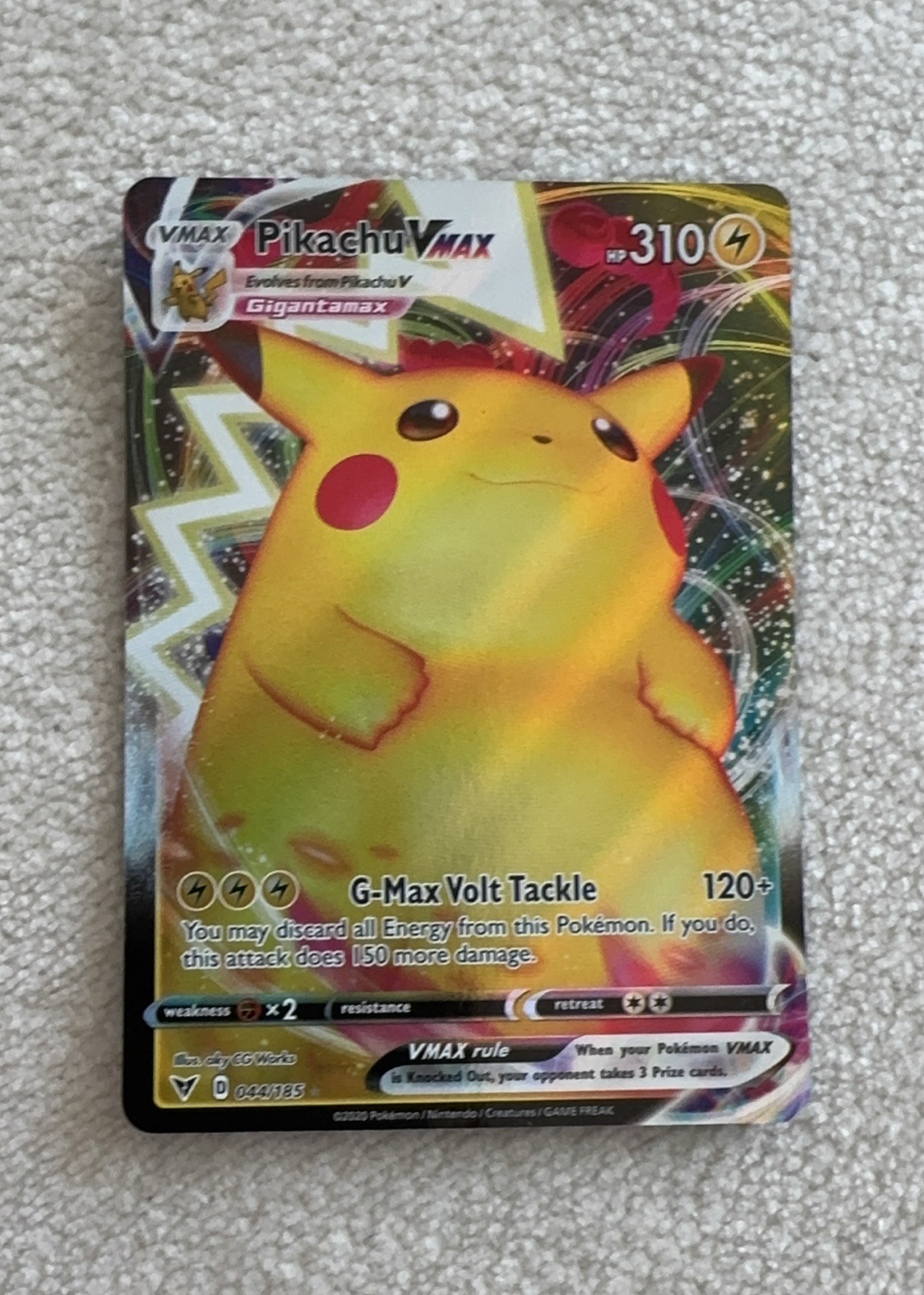 Pikachu VMAX — seller photo