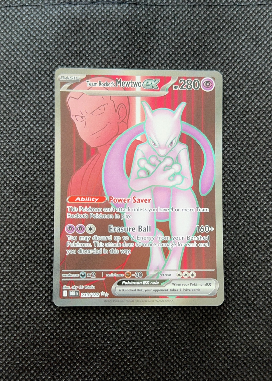 Team Rocket's Mewtwo ex — seller photo