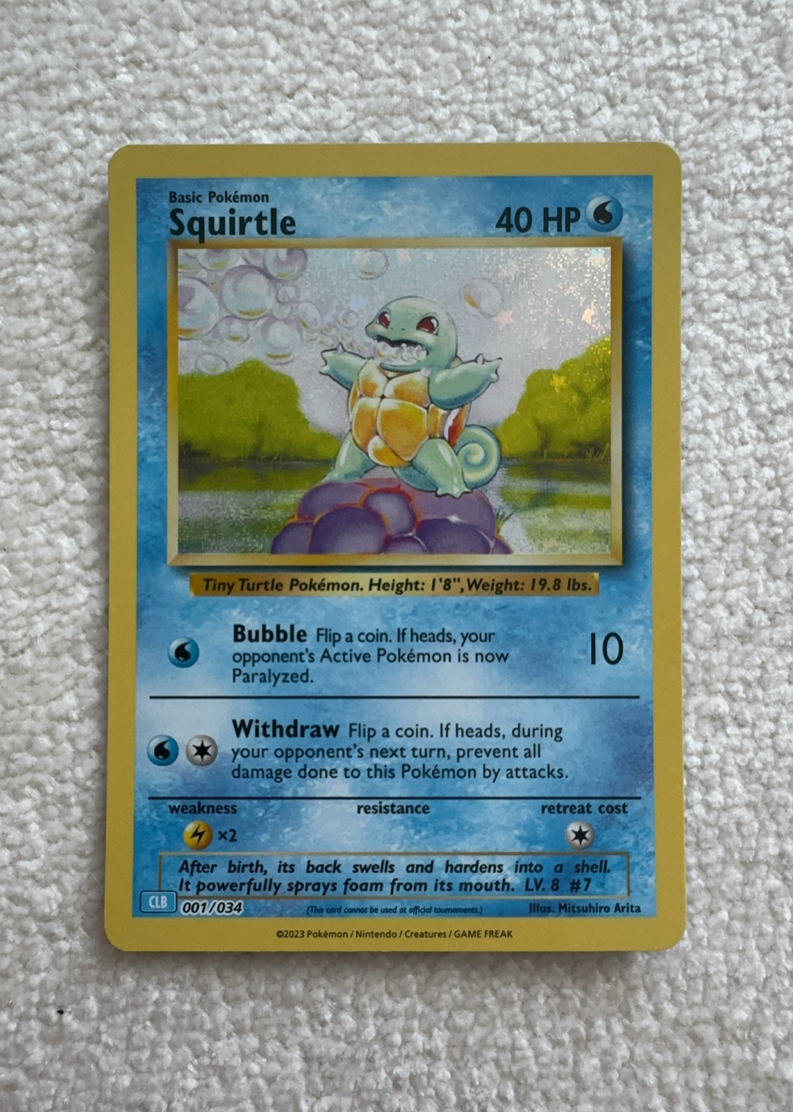 Squirtle — seller photo