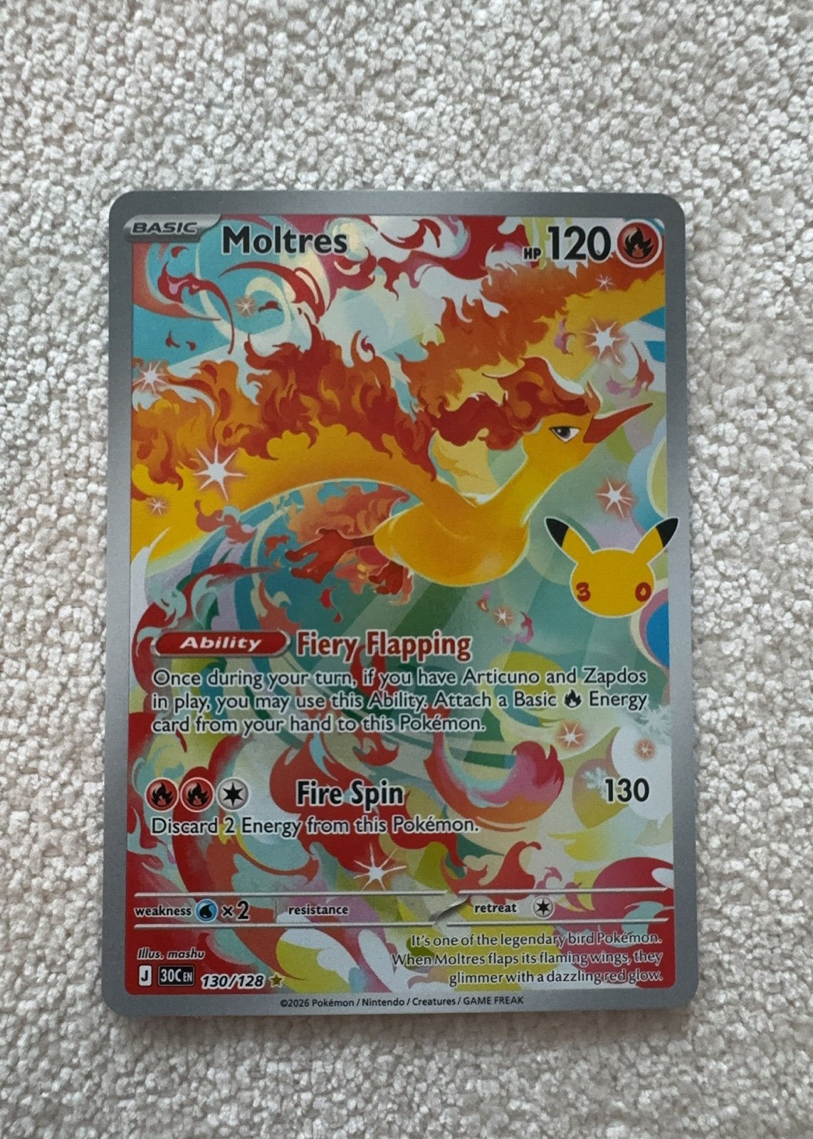 Moltres — seller photo