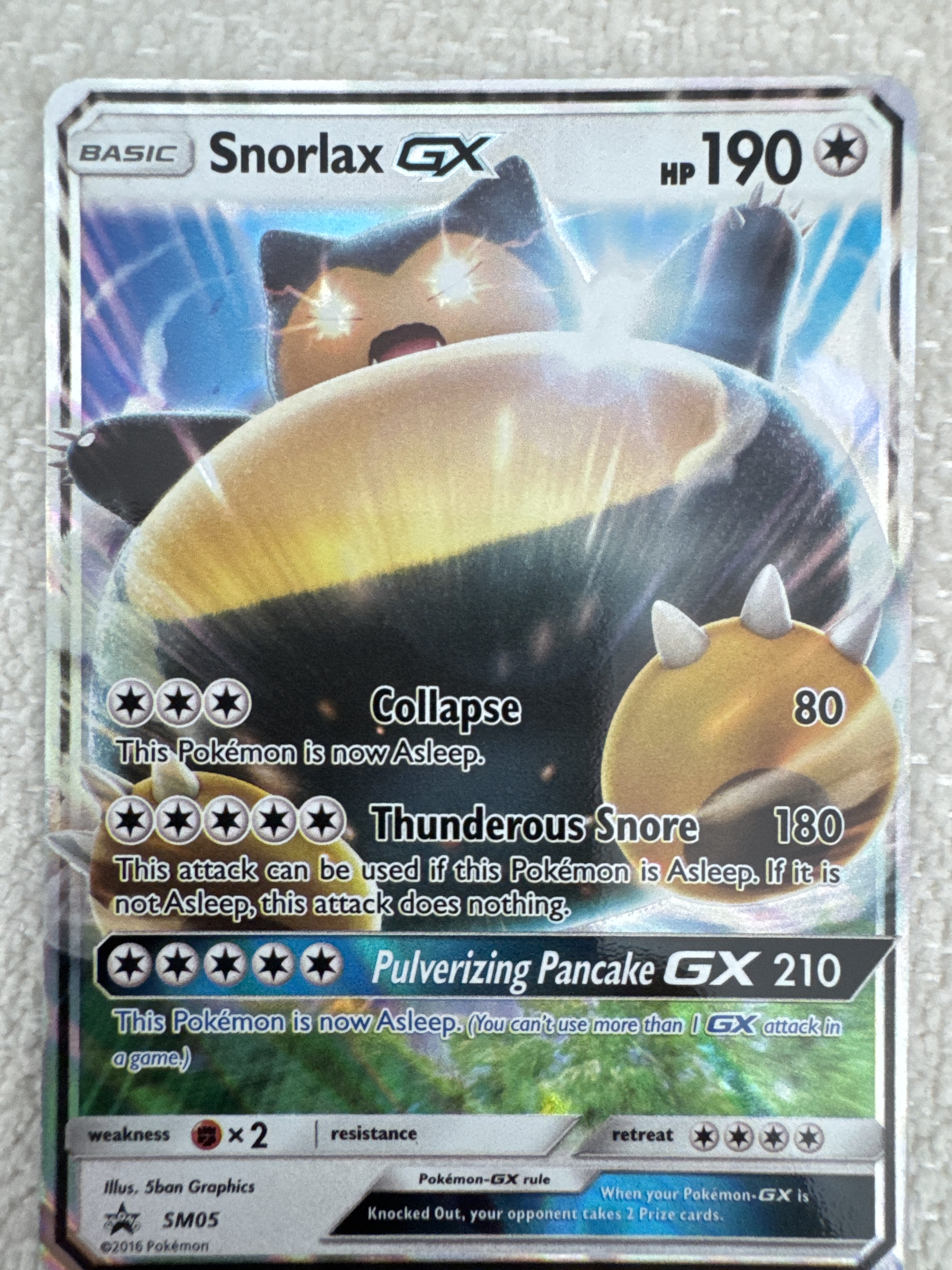Snorlax-GX — seller photo