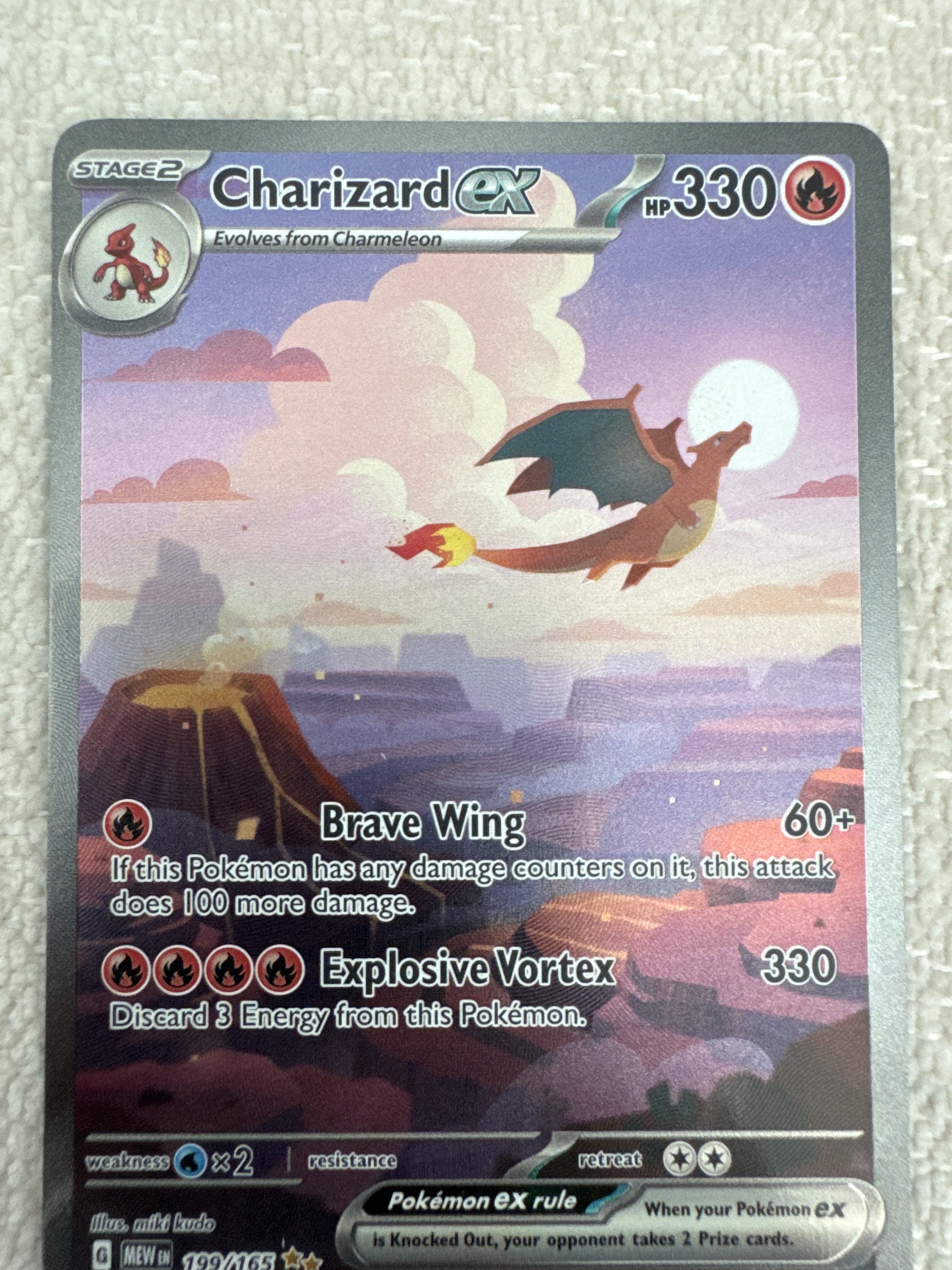 Charizard ex — seller photo